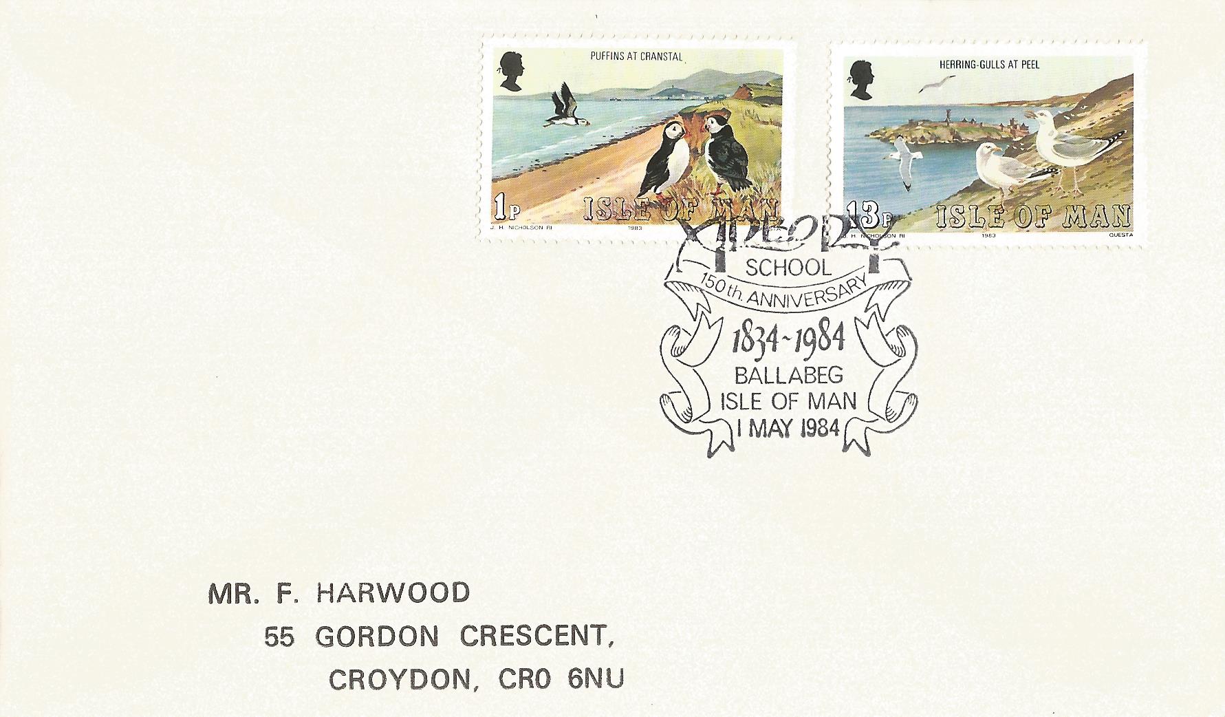 Aplory School 150th Anniversary 1834-1984 Ballabeg Isle of Man_M152