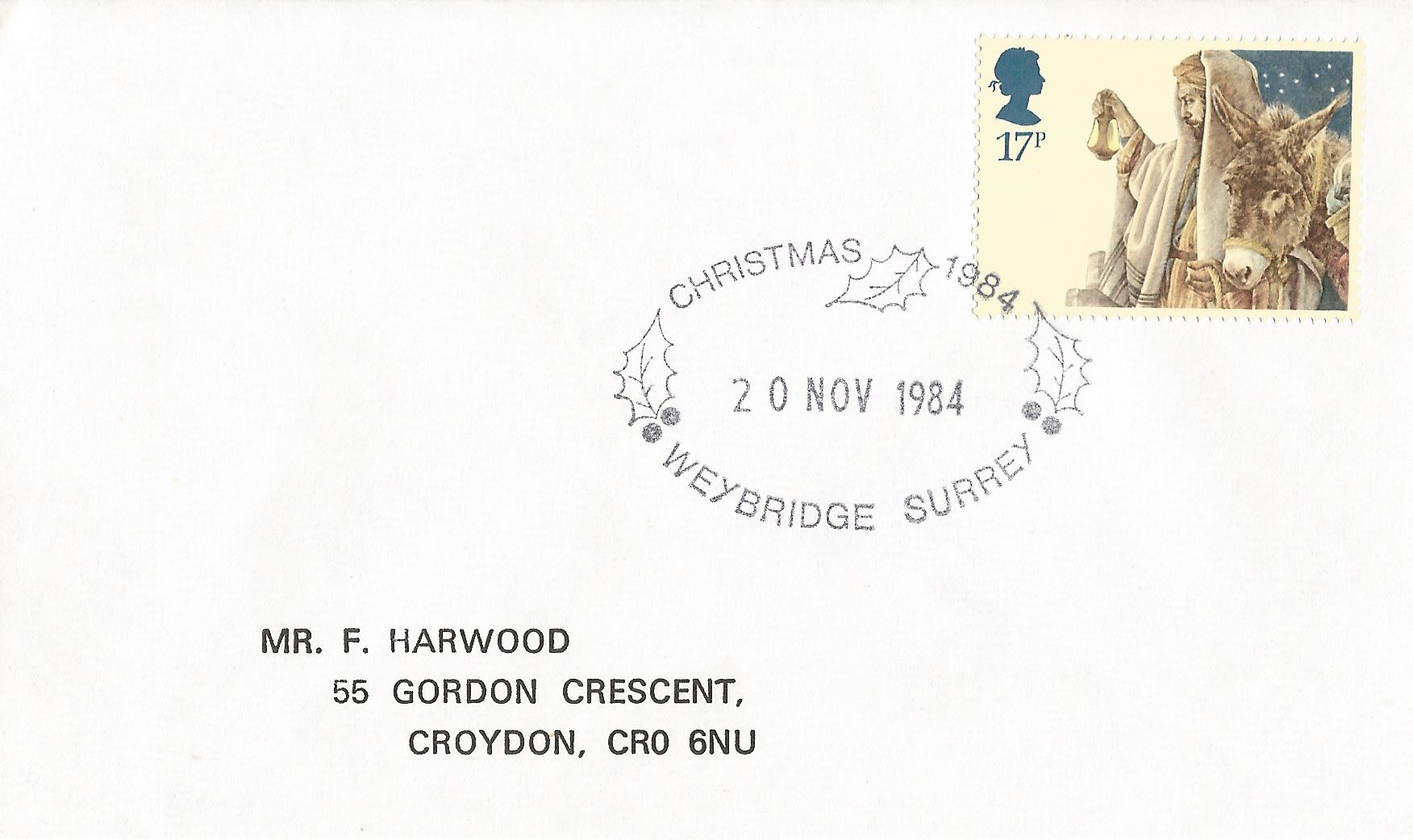 Christmas 1984 Weybridge Surrey_6193