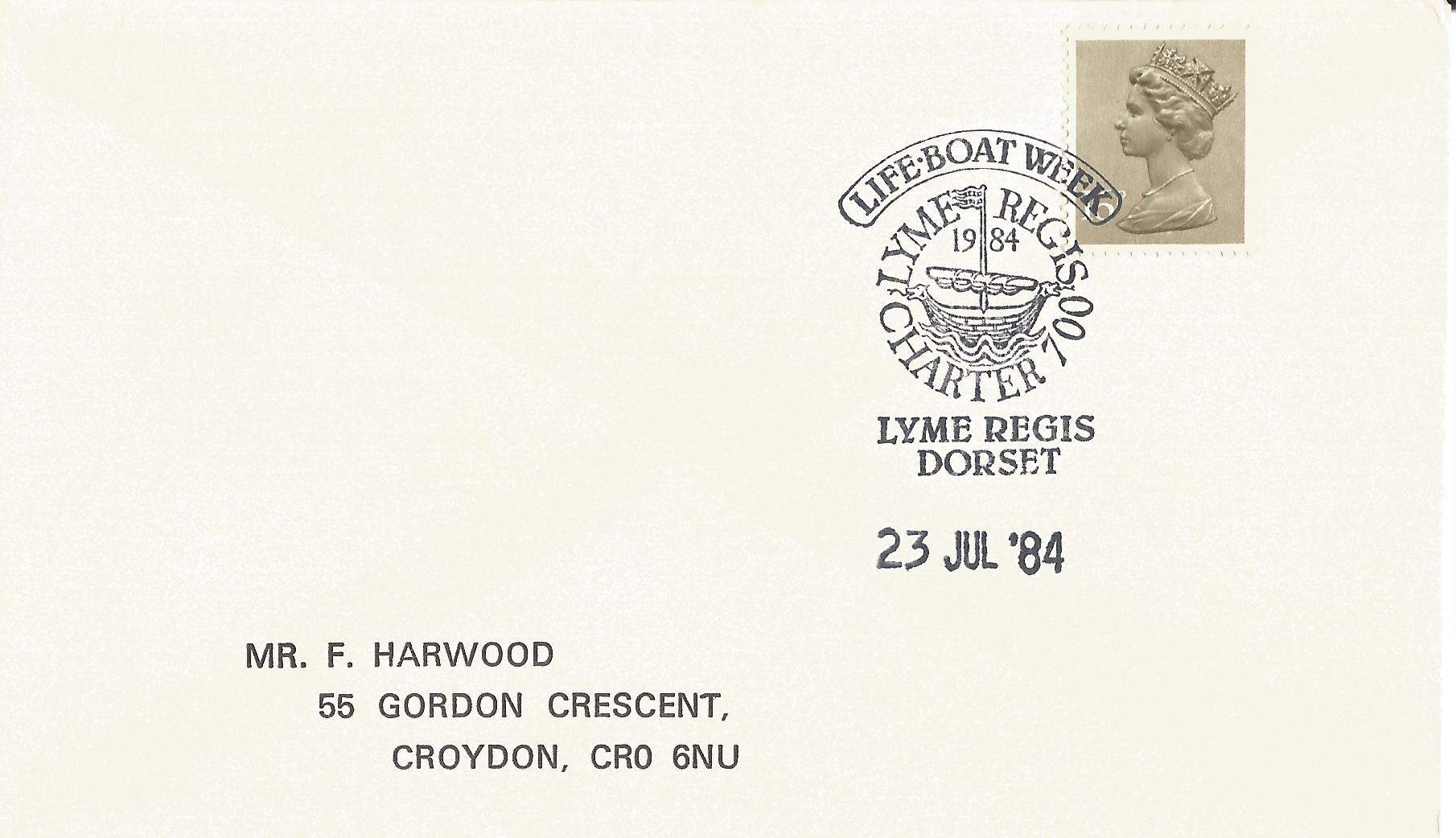 Life Boat Week Lyme Regis 1984 Charter 700 Lyme Regis Dorset_6089