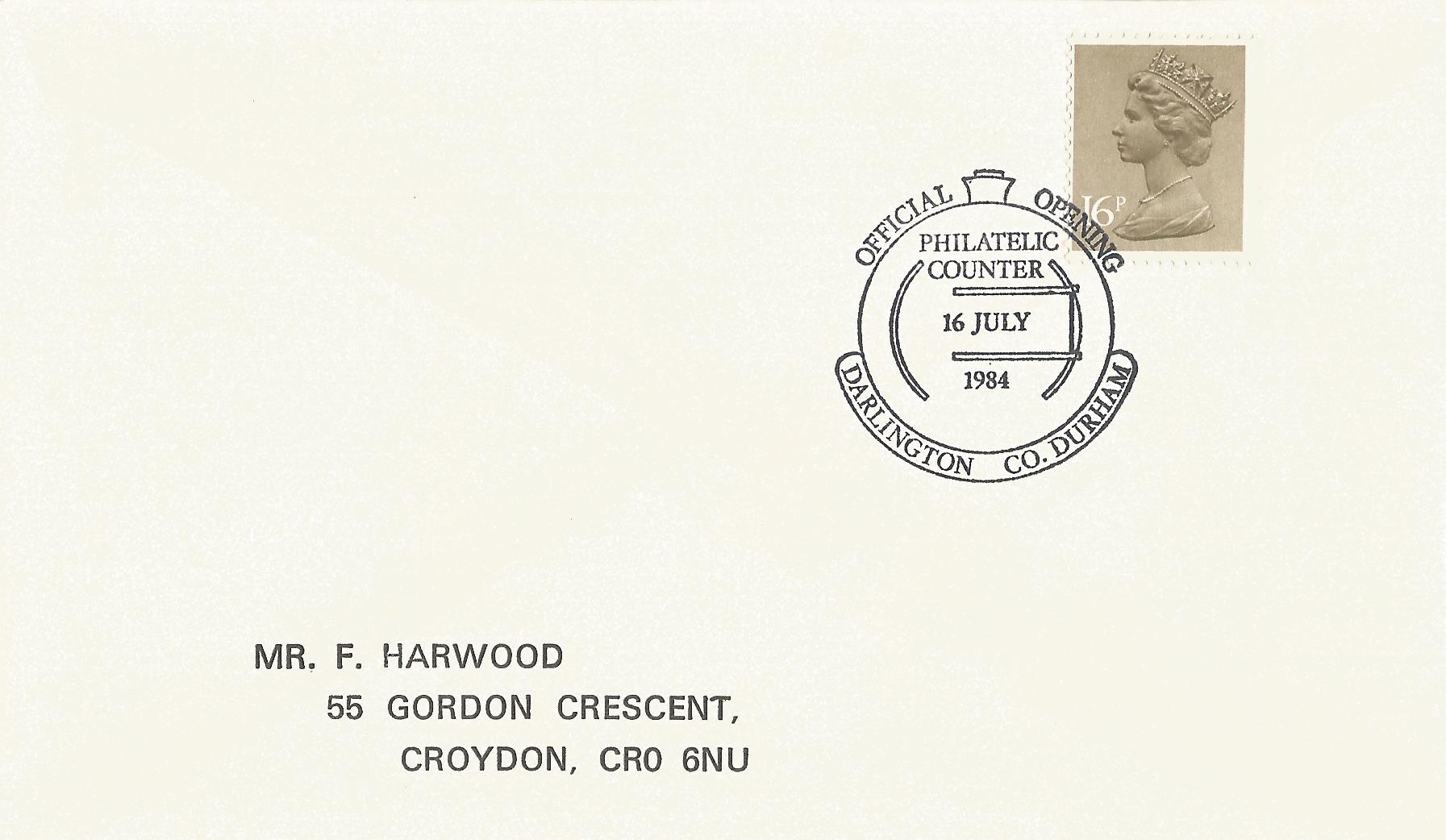 Official Opening Philatelic Counter Darlington Co Durham_6082