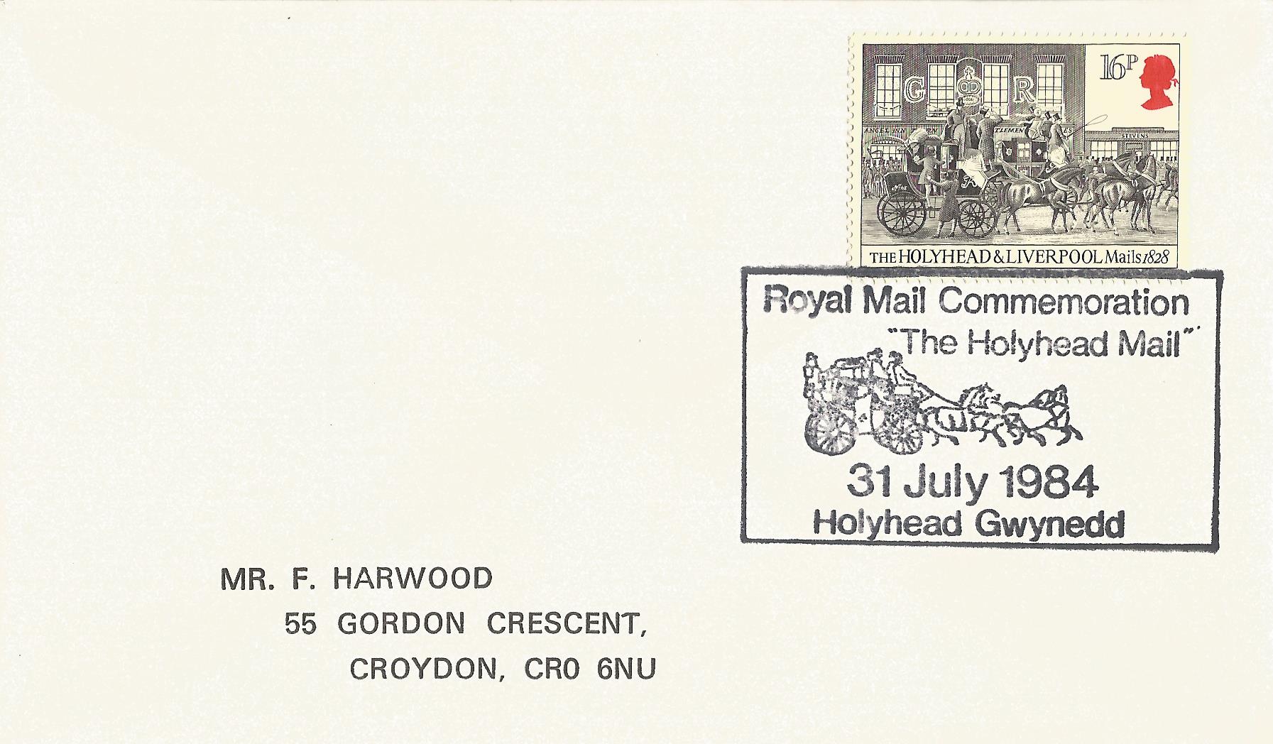 Royal Mail Commemoration The Holyhead Mail Holyhead Gwynedd_6104