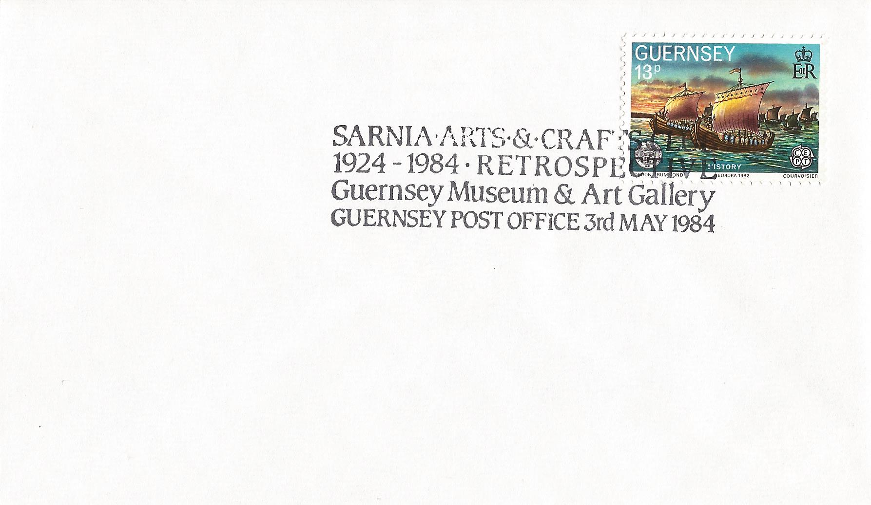 Sarnia Arts & Crafts Club 1924-1984 Retrospective Guernsey Museum & Art Gallery Guernsey Post Office_G66