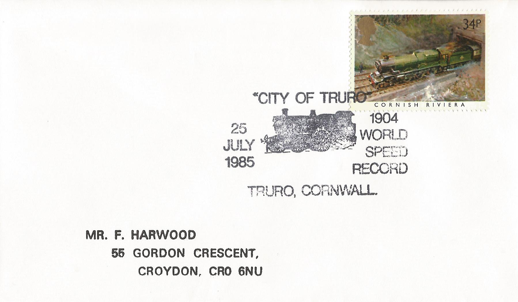 City of Truro 1904 World Speed Record Truro Cornwall_6443