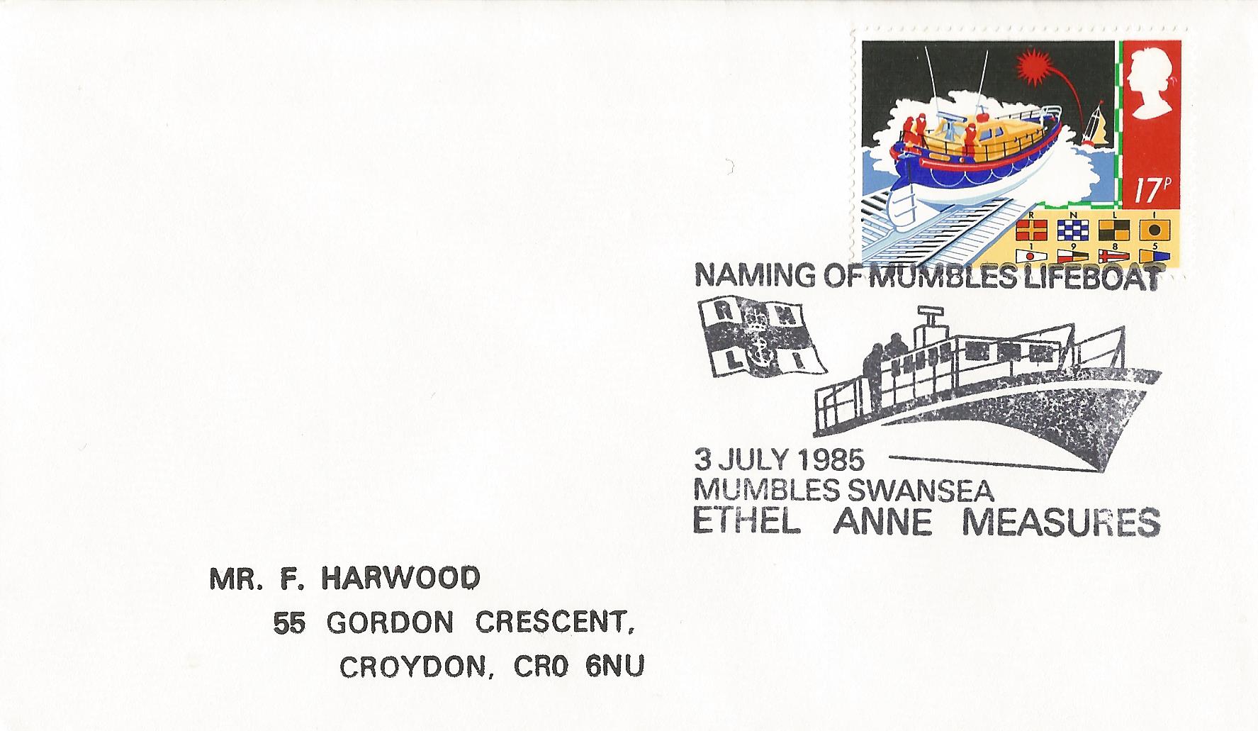 Naming of Mumbles Lifeboat Ethel Anne Measures Mumbles Swansea_6423