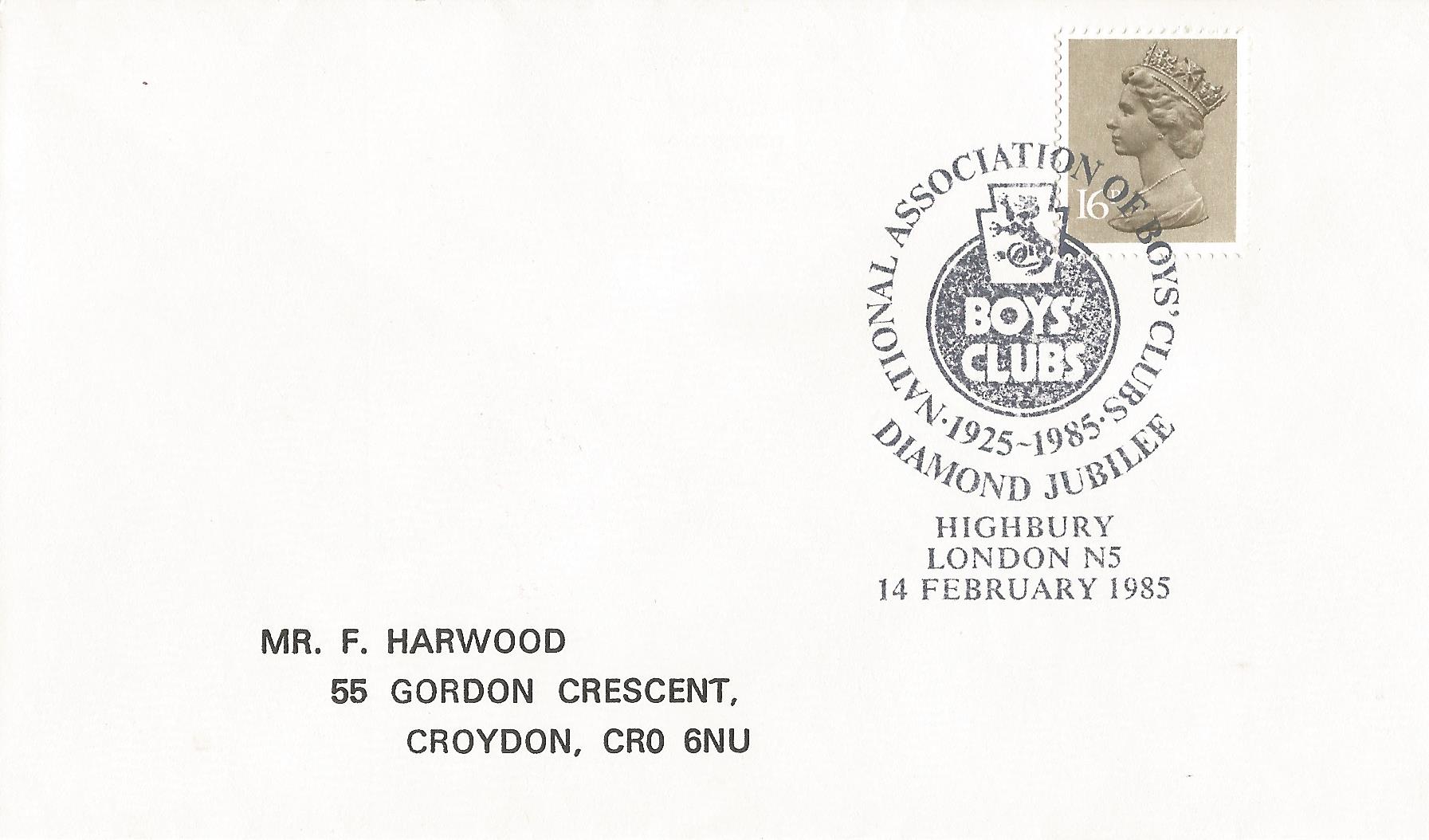 National Association of Boys Clubs 1925-1885 Diamond Jubilee Highbury London N5_6240
