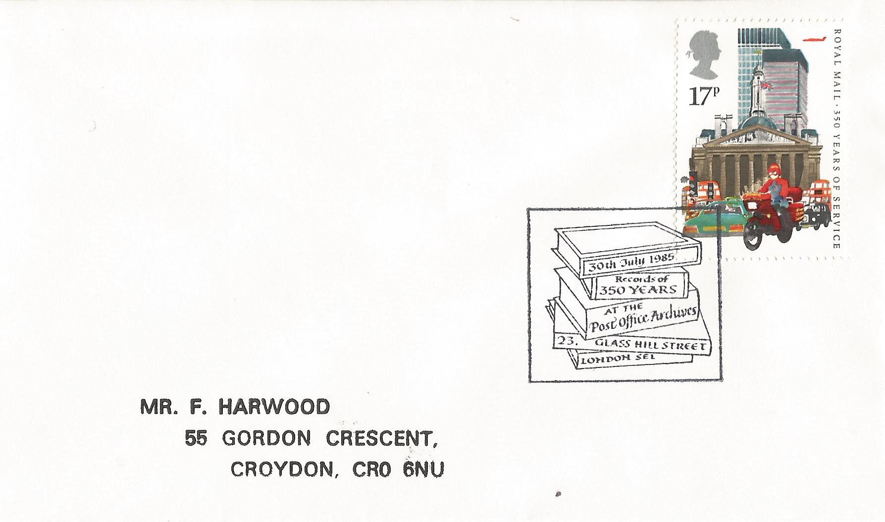 Records of 350 years at the Post Office Archives 23 Glass Hill Street London SE1_6454