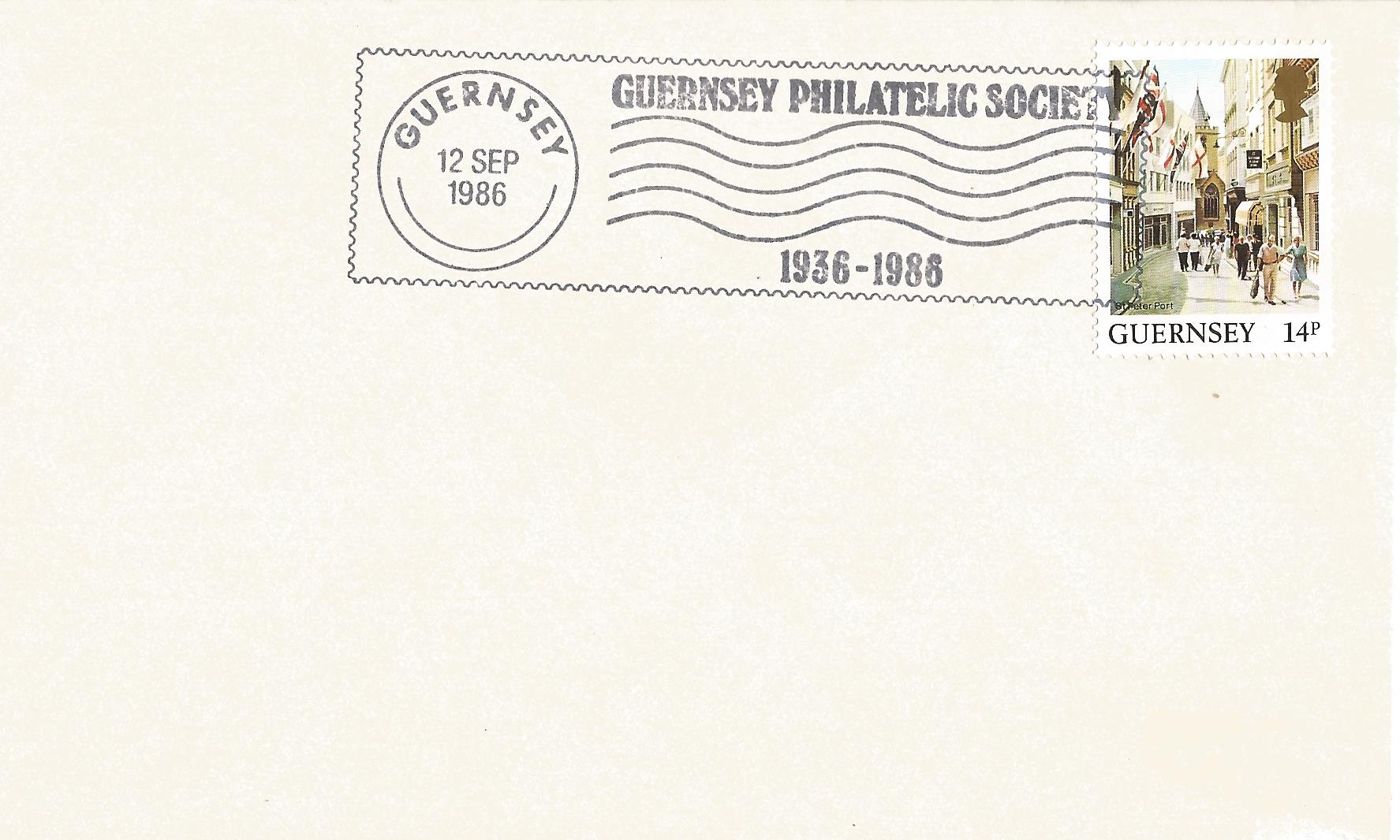 Guernsey Philatelic Society 1936-1986 Guernsey_G81