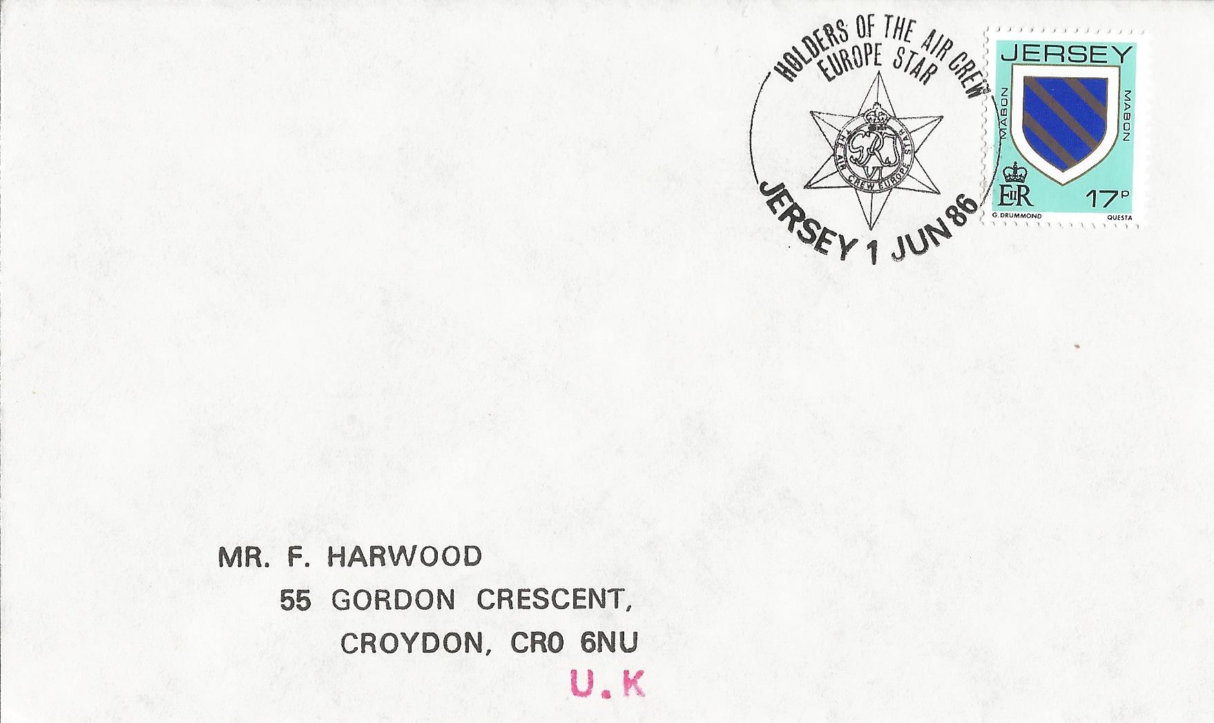 Holders of The Air Crew Europe Star Jersey_J194