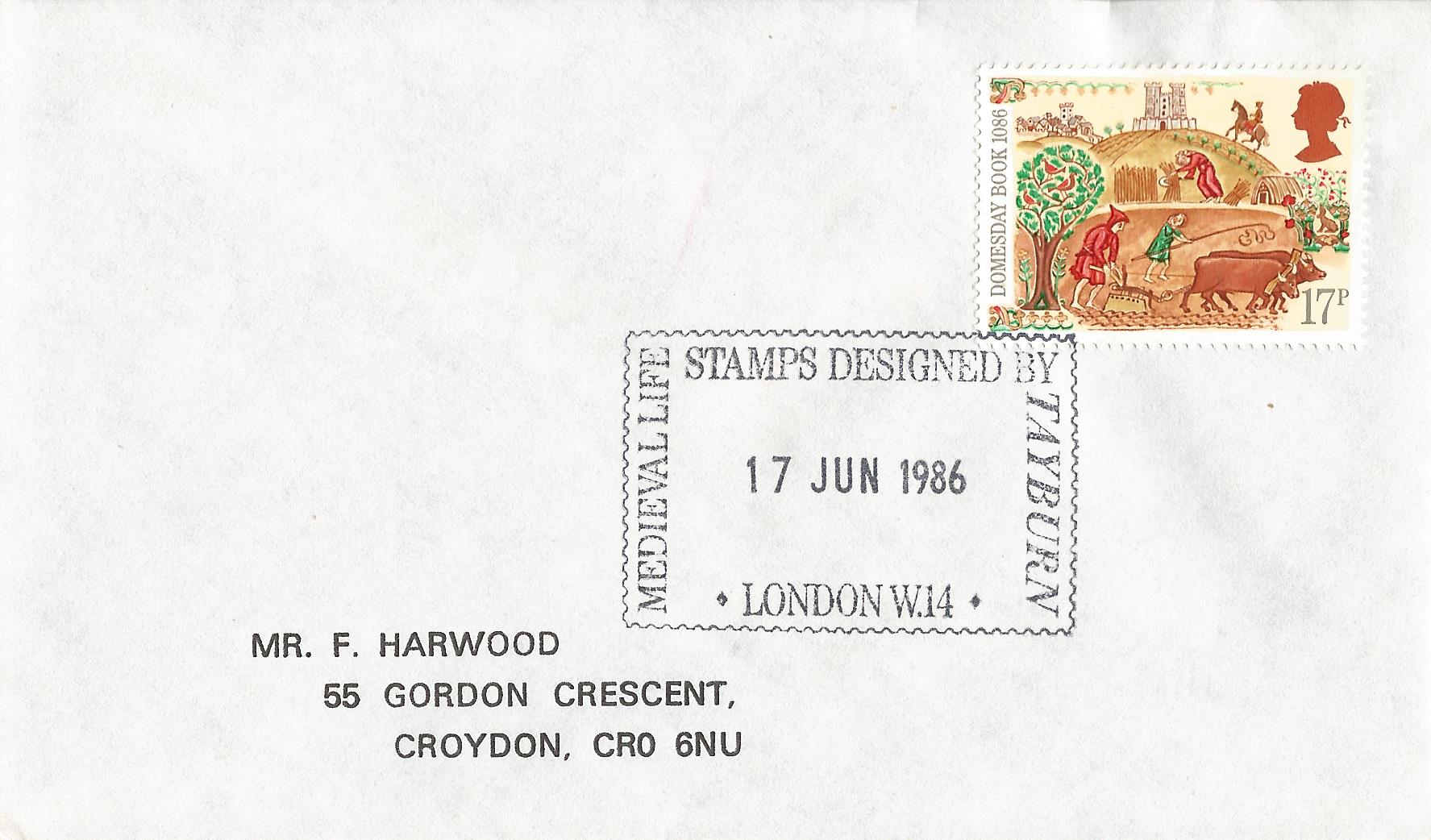 Medieval Life Stamp Designed by Tayburn London W14_6728