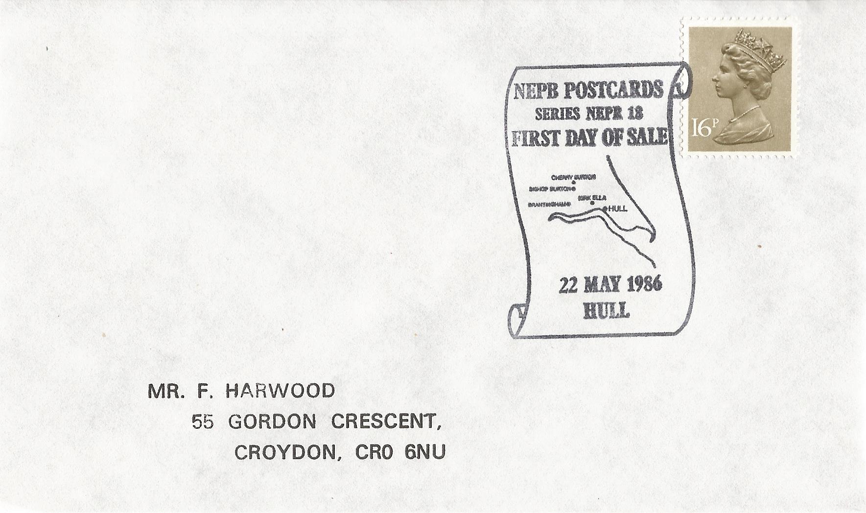 NEPB Postcards Series NEPR 18 First Day of Sale Hull_6703