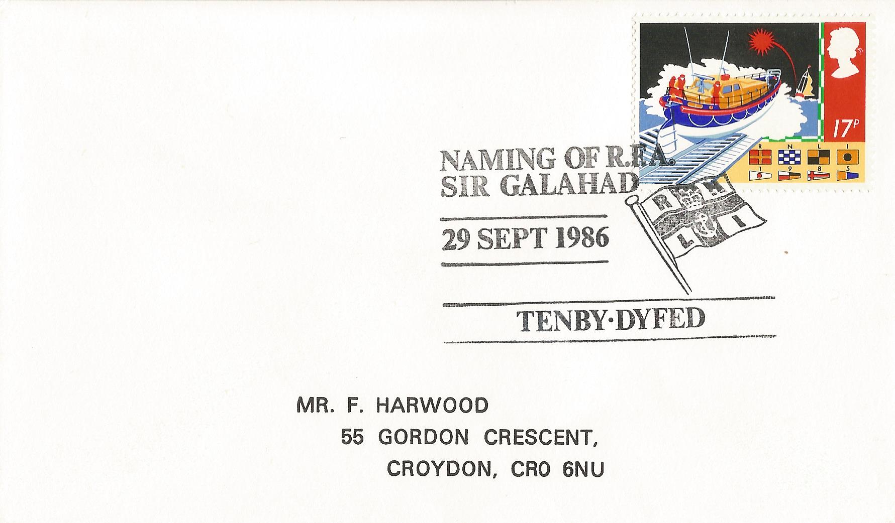 Naming of RFA Sir Galahad Tenby Dyfed_6857