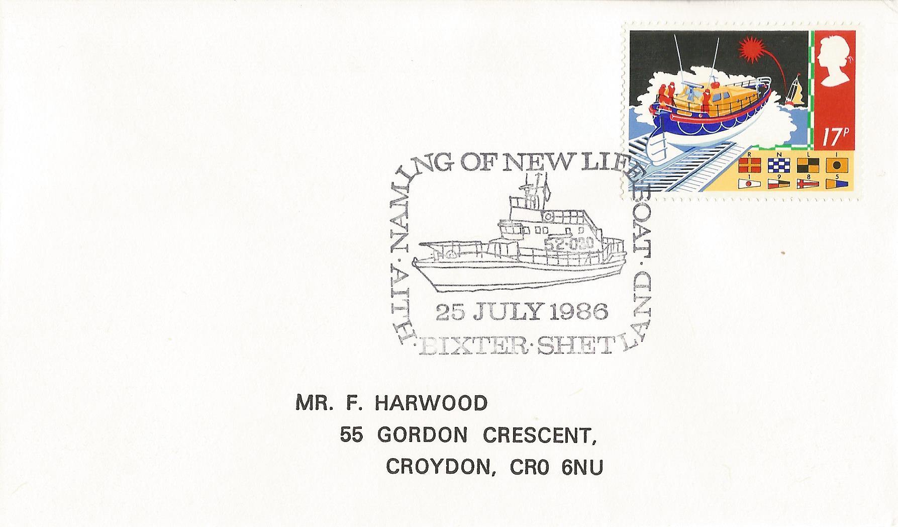 Naming of The New Lifeboat Aith Bixter Shetland_6803