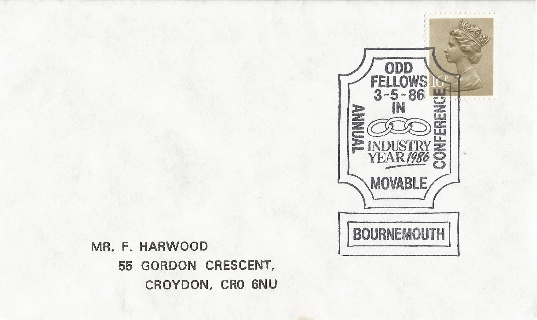 Oddfellows Annual Conference In Movable Industry Year 1986 Bournemouth_6677