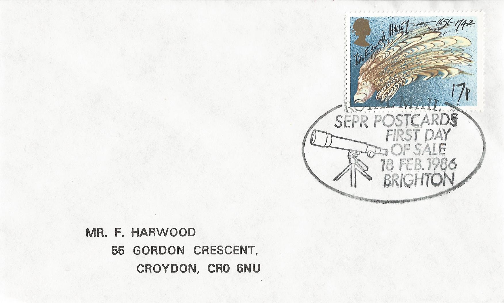 Royal Mail SEPR Postcards First Day of Sale Brighton_6616