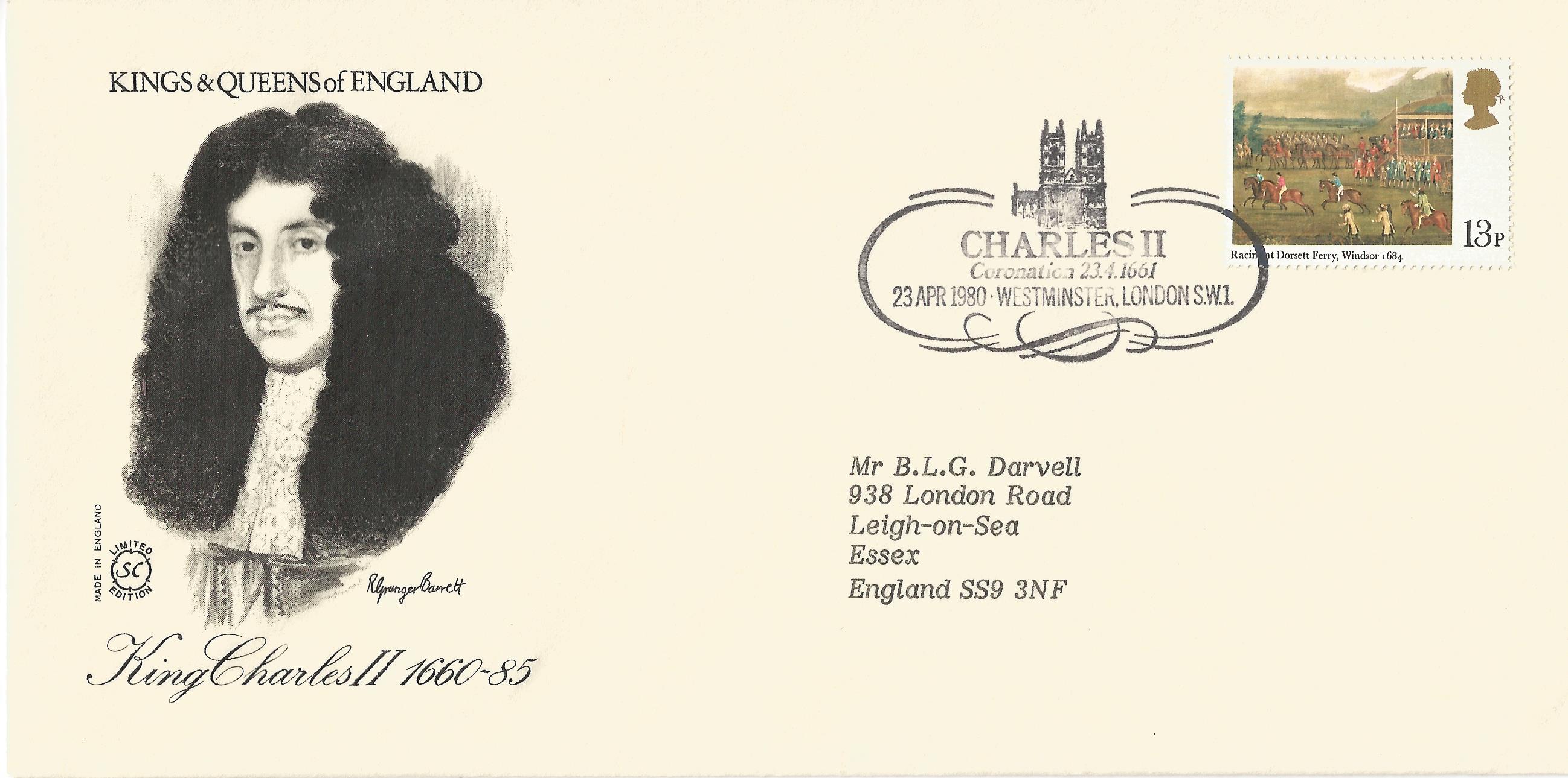 Charles II Coronation 23.4.1661 Westminster London SW1_4187