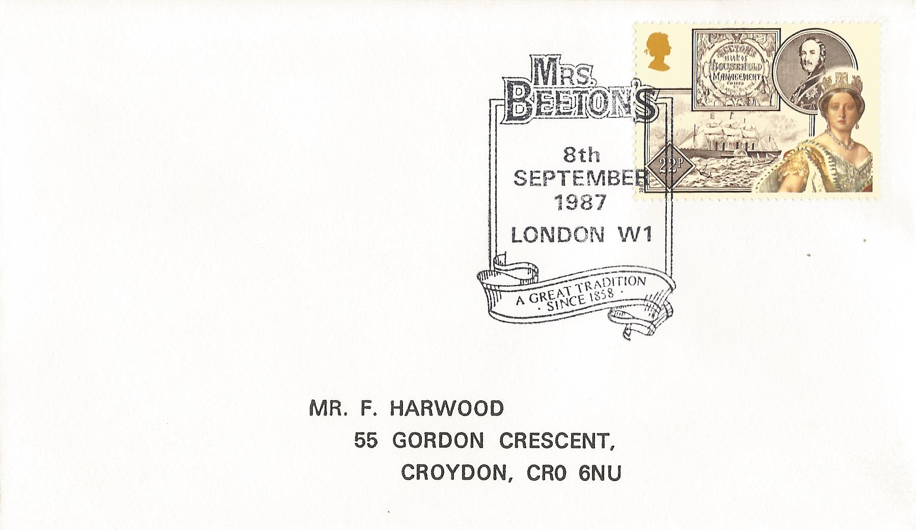 Mrs Beeton's A Great Tradition Since 1858 London W1_7060