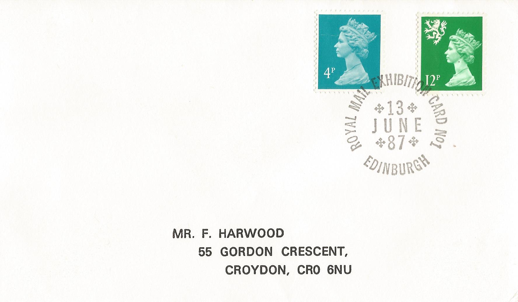 Royal Mail Exhibition Card No1 Edinburgh_6998