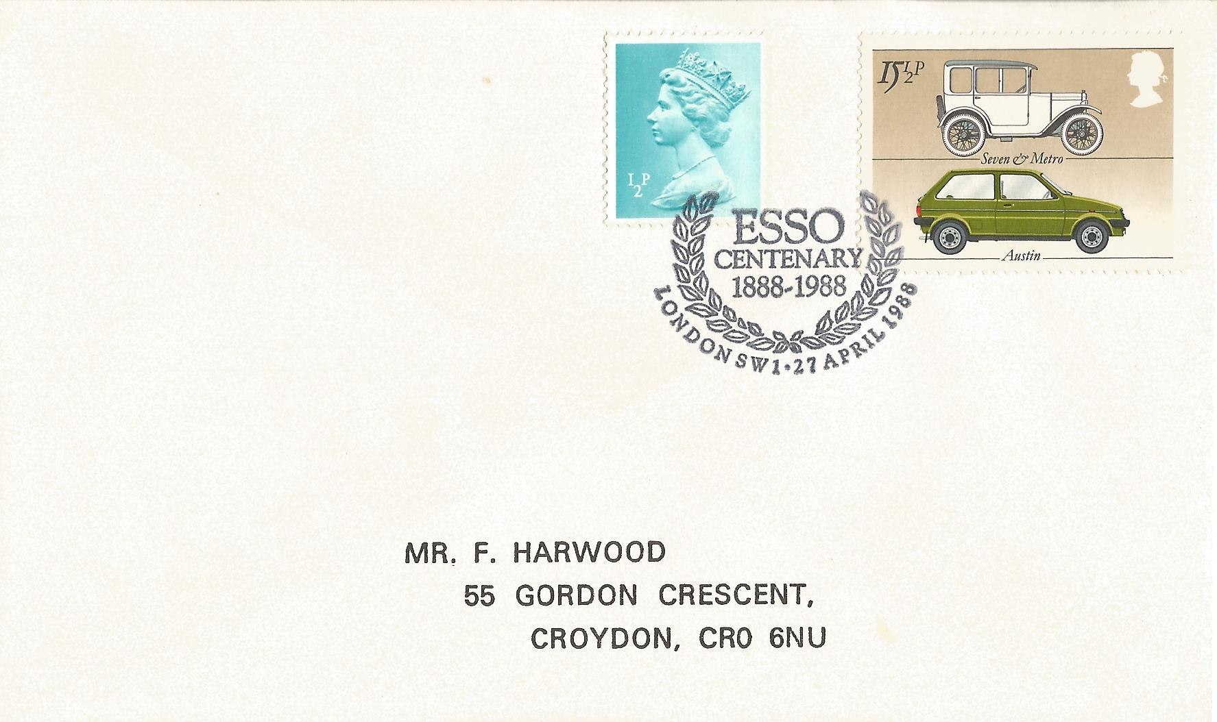 Esso Centenary 1888-1988 London SW1_7166