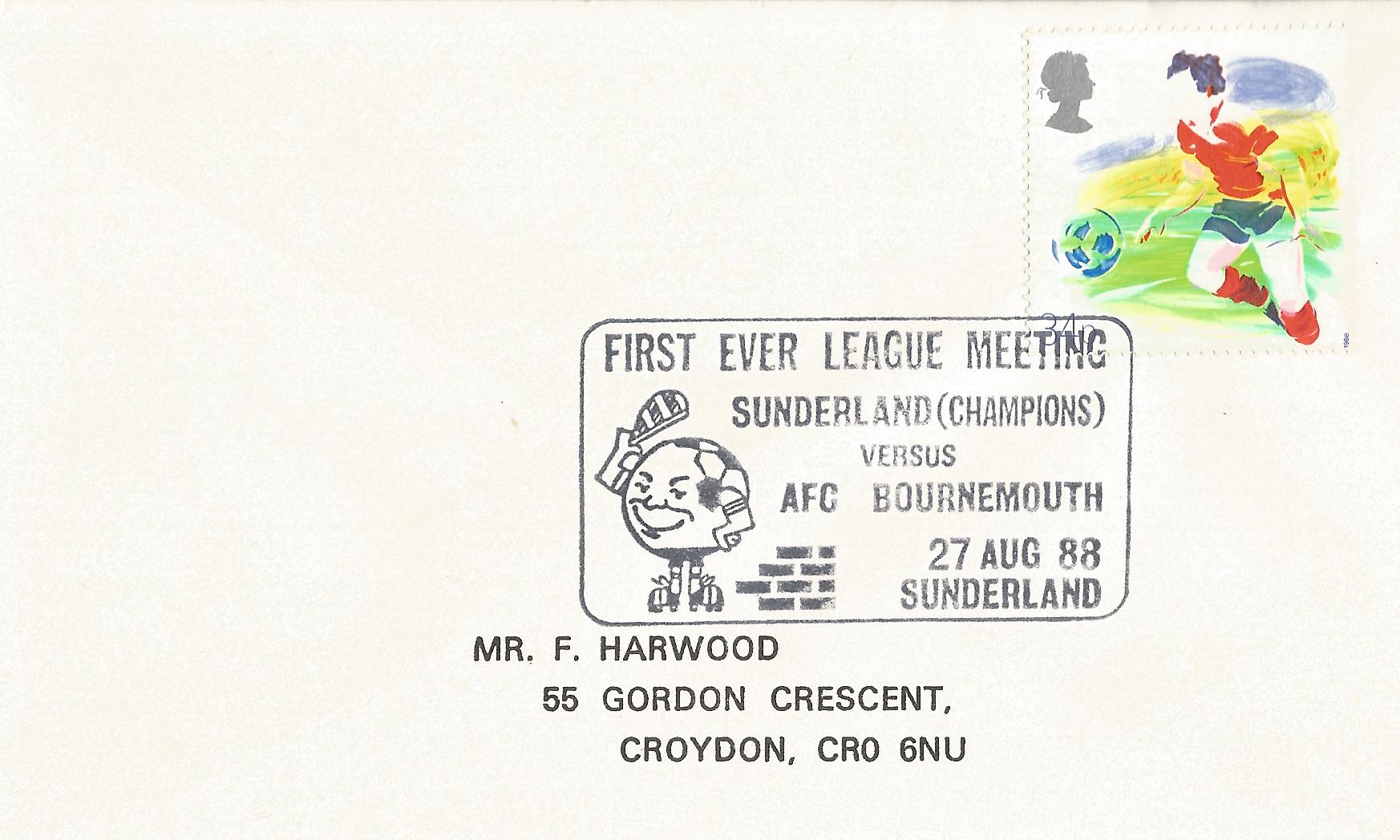 First Ever League Meeting Sunderland ( Champions) versus AFC Bournemouth Sunderland_7927