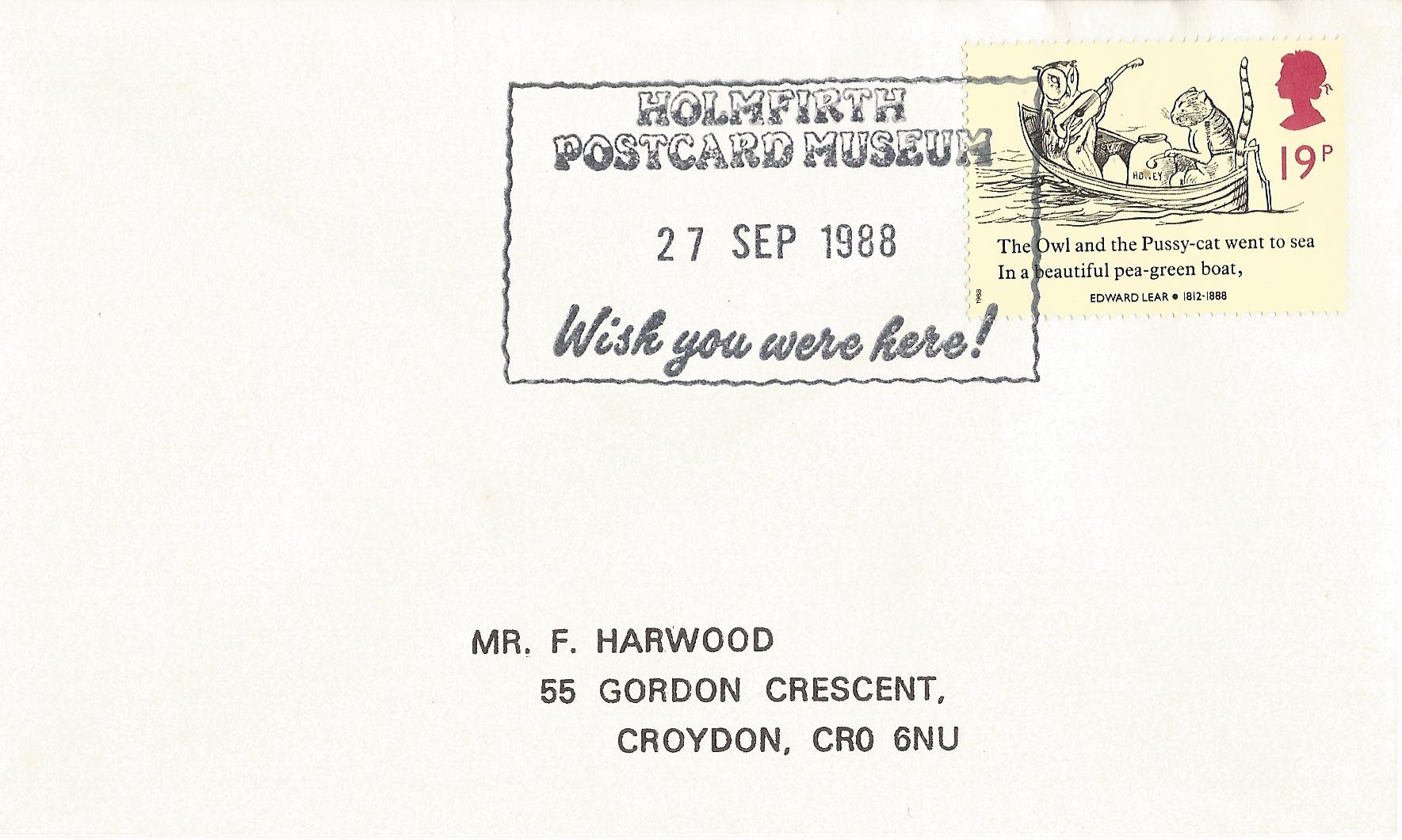Holmfirth Postcard Museum Wish you were here_PH102