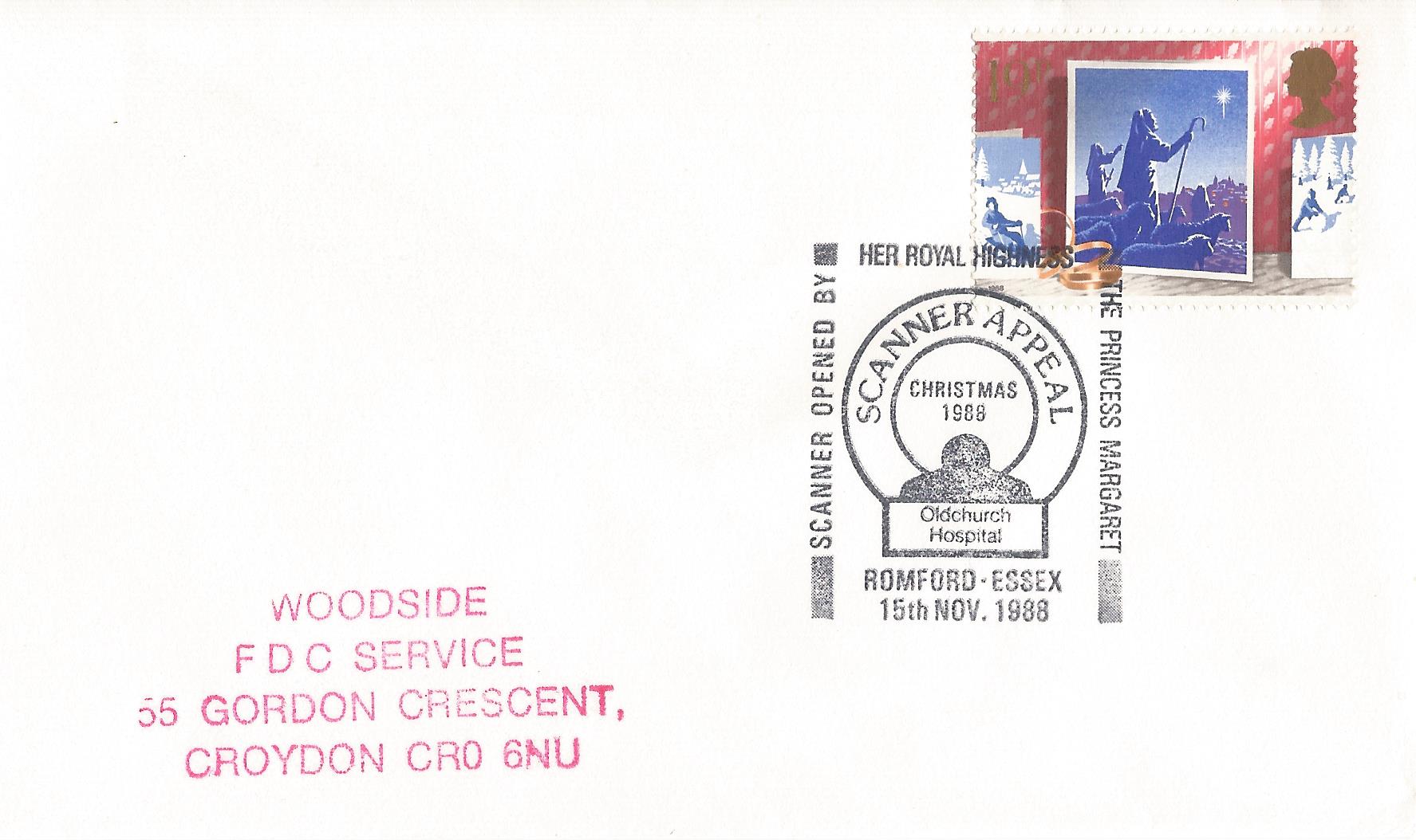 Scanner Opened by Her Royal Highness The Princess Margaret Scanner Appeal Christmas 1988 Old Church Hospital Romford Essex_7372