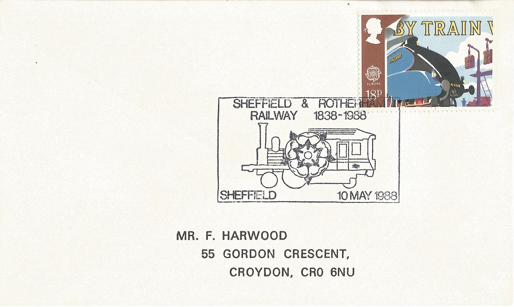 Sheffield & Rotherham Railway 1838-1988 Sheffield_7193