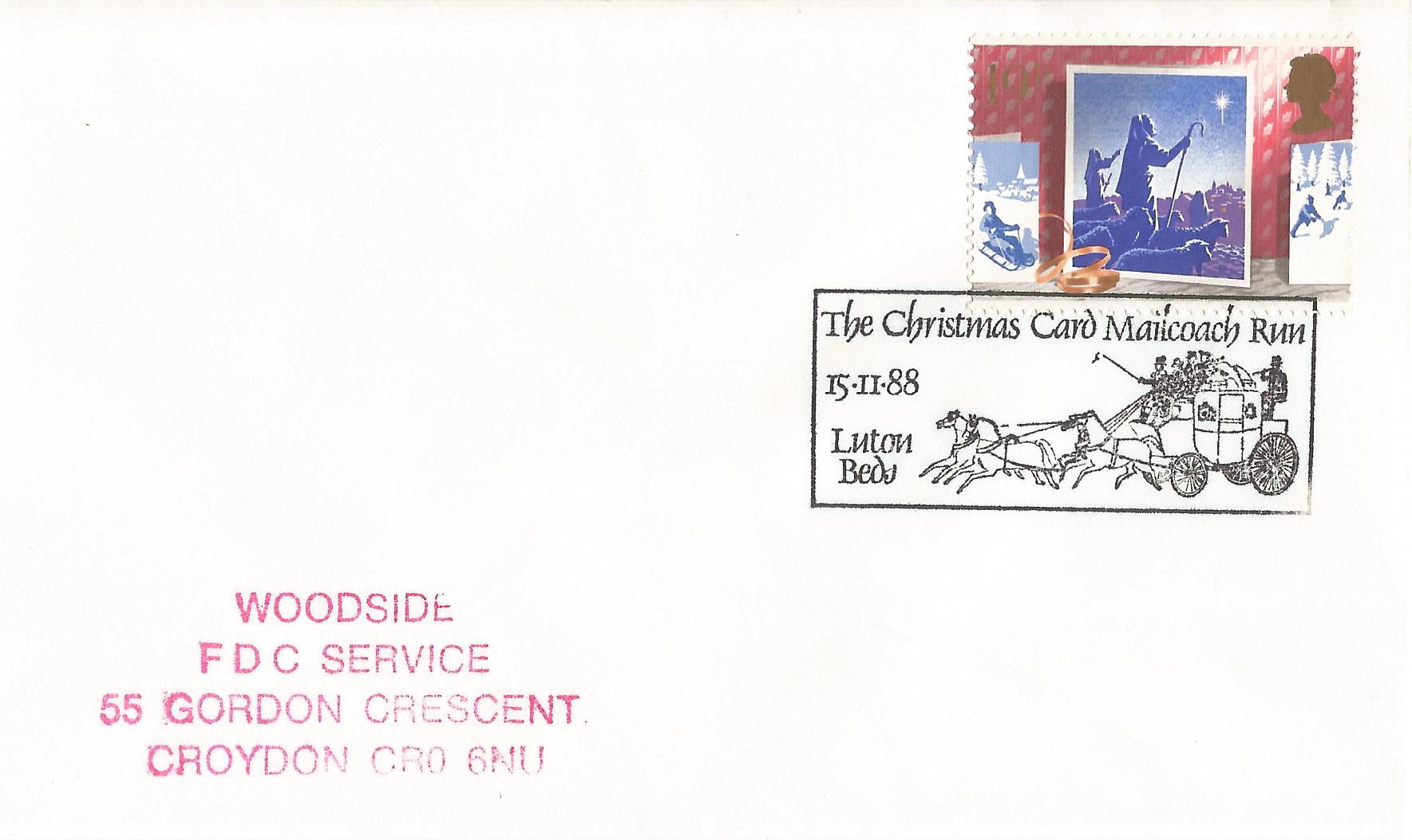 The Christmas Card Mailcoach Run Luton Beds_7367