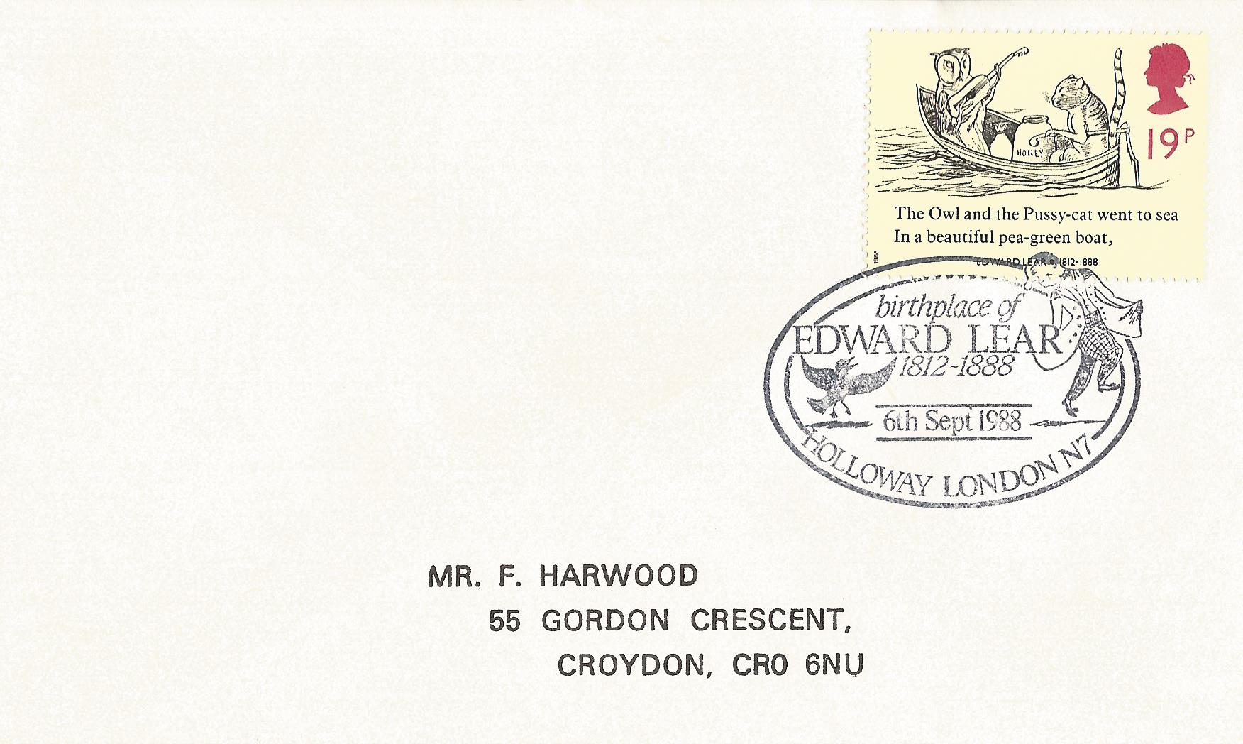 birthplace of Edward Lear 1812-1888 Holloway London N7_7307