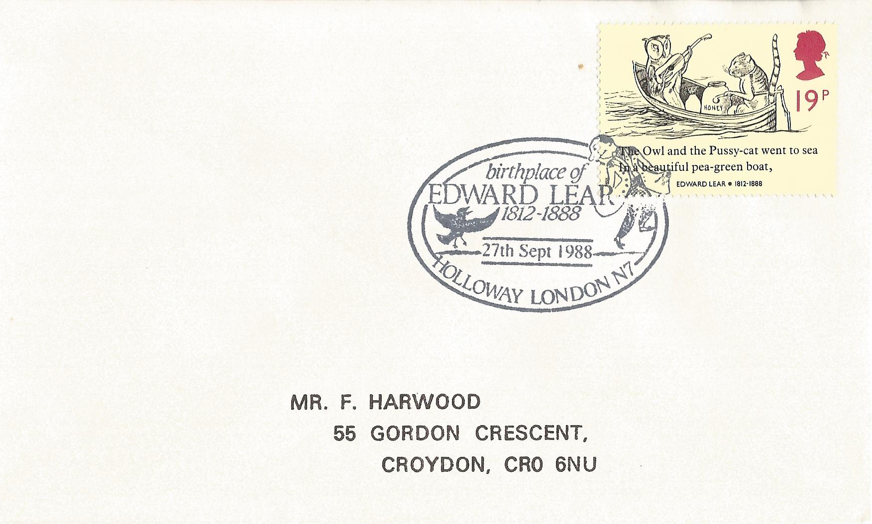 birthplace of Edward Lear 1812-1888 Holloway London N7_7332