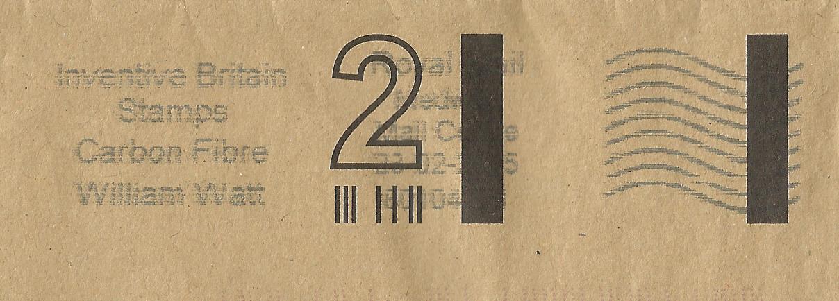 Inventive Britain Stamps Carbon Fibre William Wyatt
