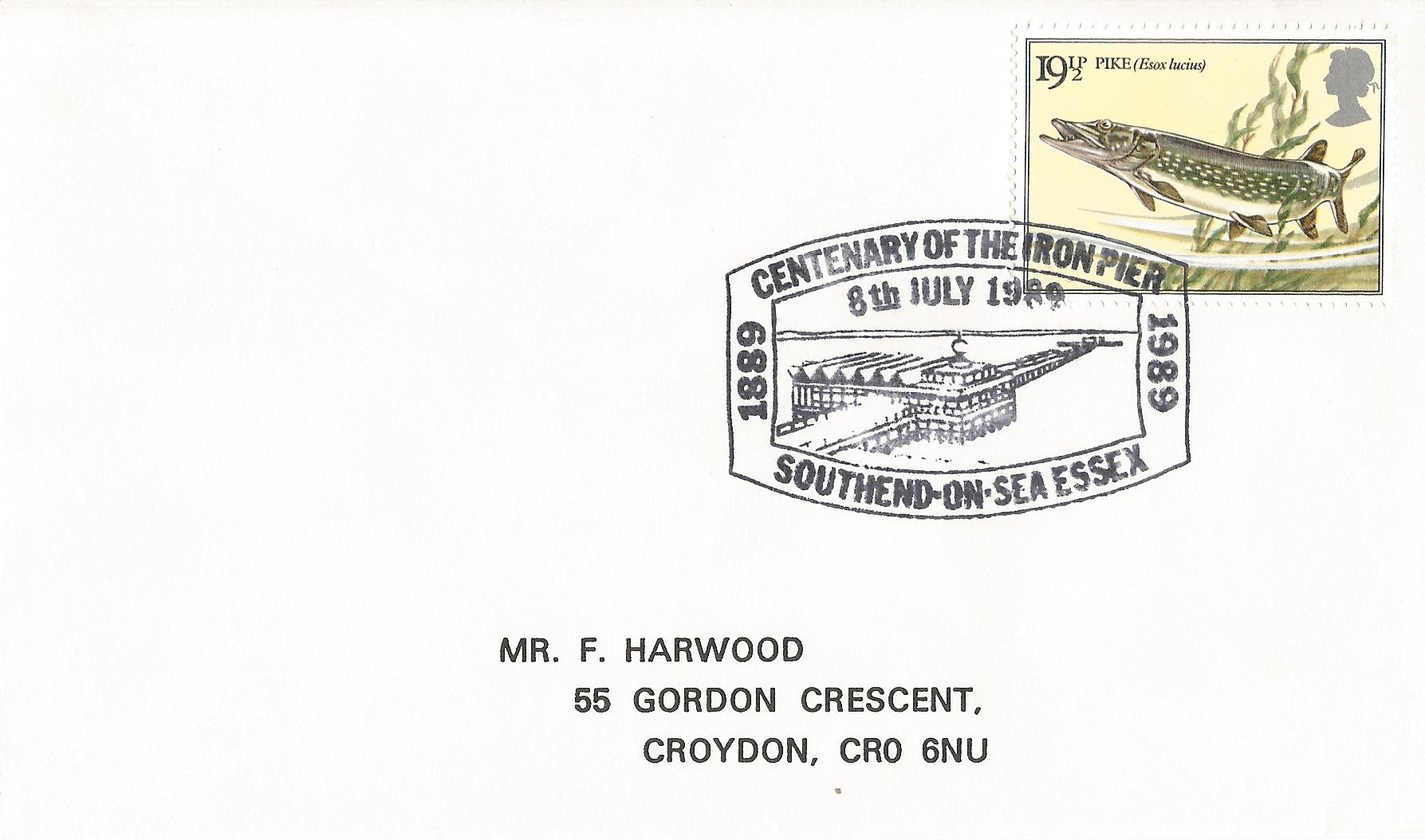Centenary of The Iron Pier 1889 1989 Southend on Sea Essex_7525