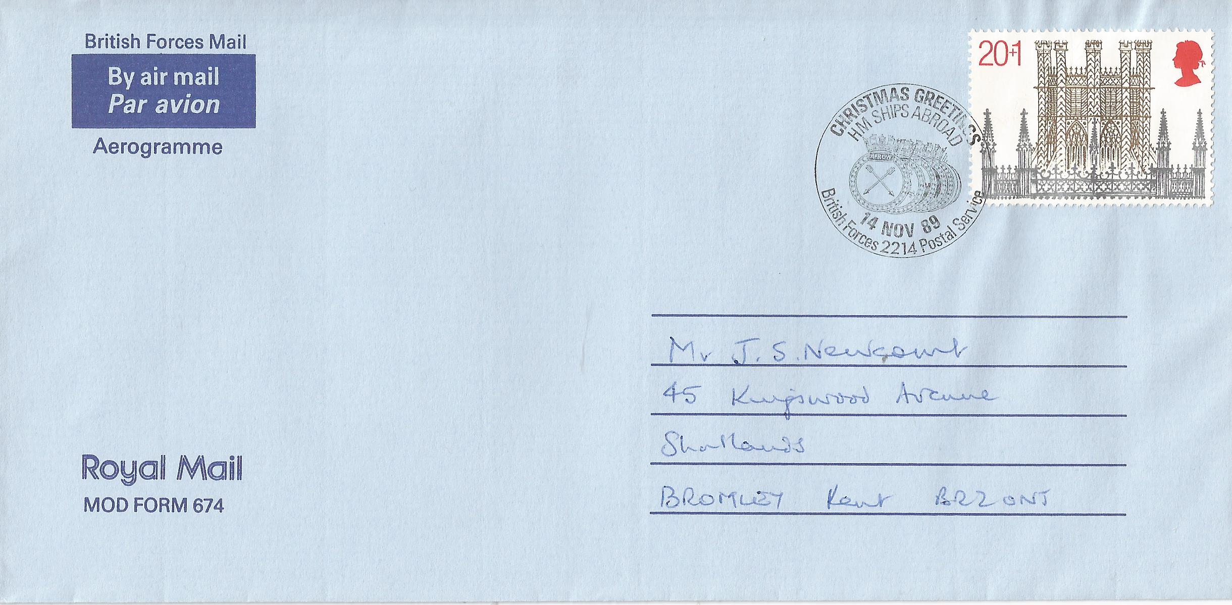 Christmas Greetings HM Ships Abroad BFPS_7627