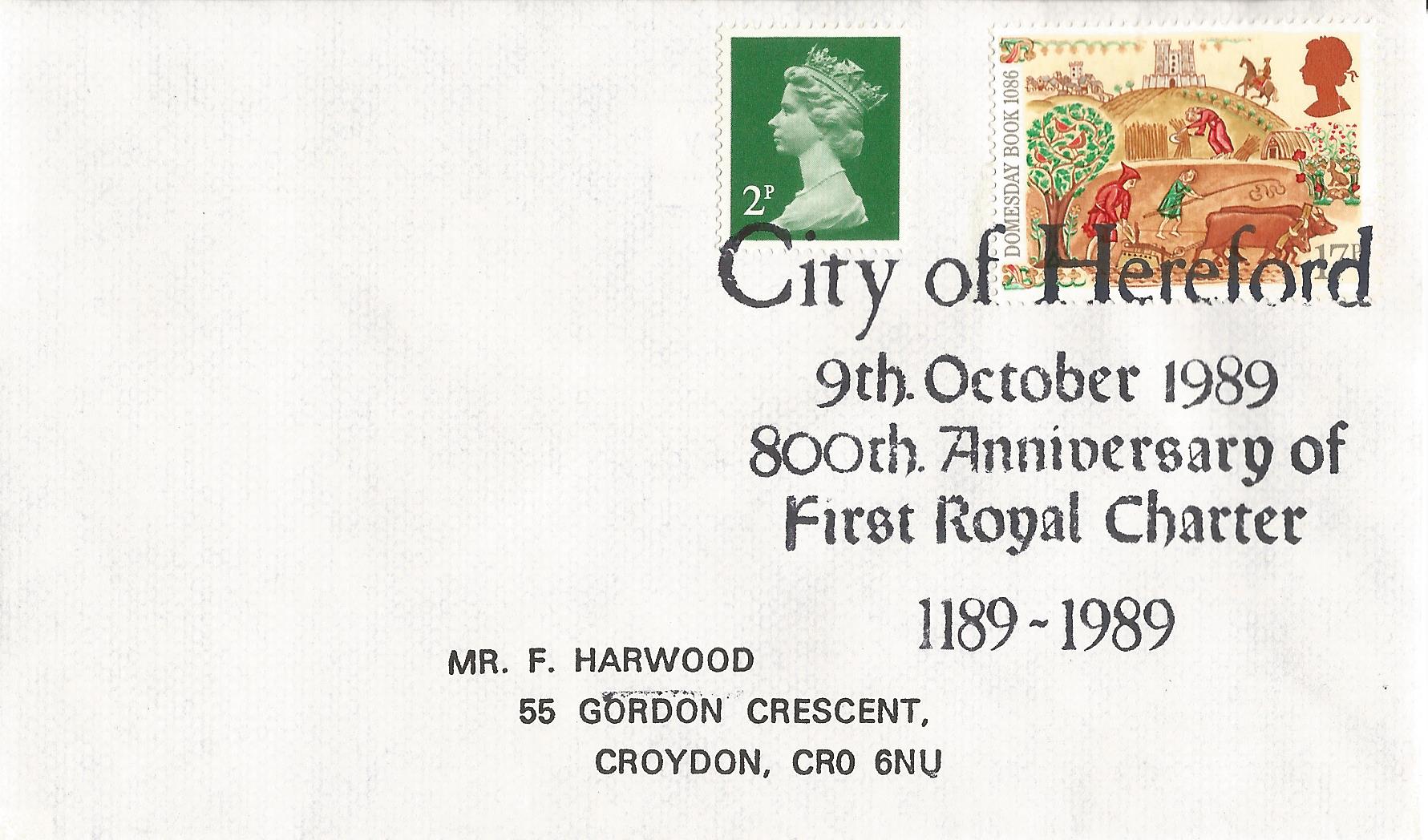 City of Hereford 800th Anniversary of First Royal Charter 1189-1989_7599