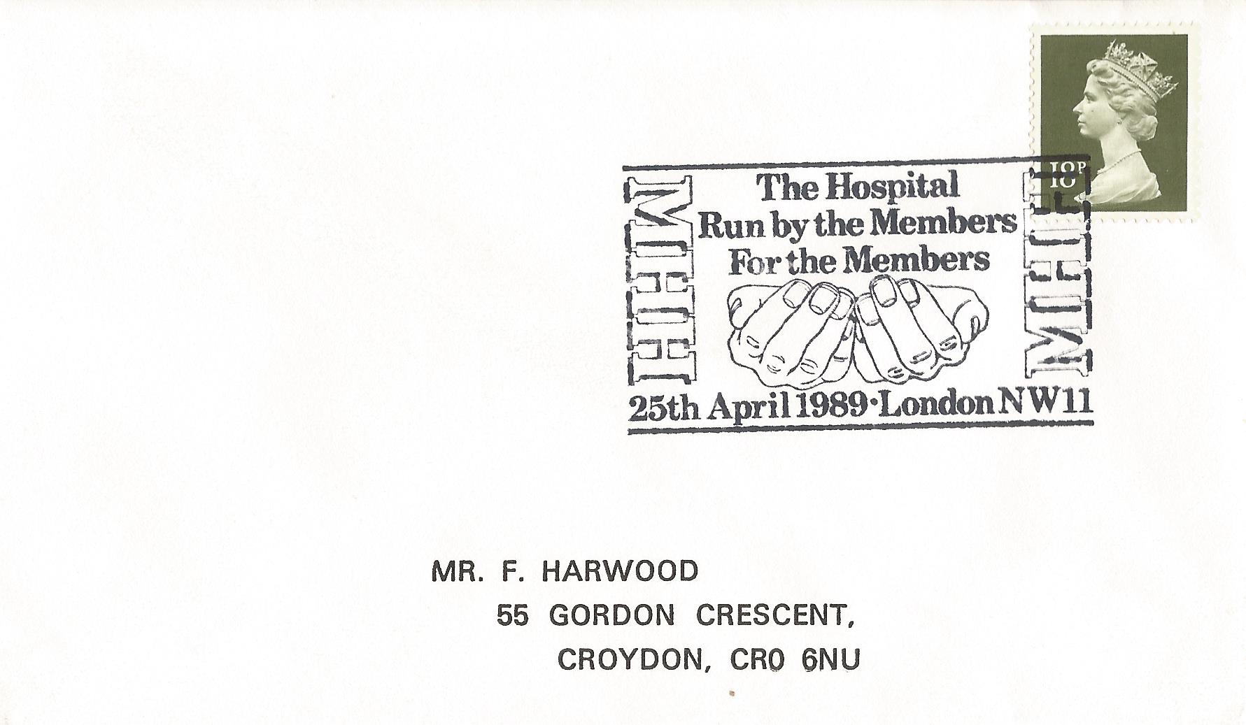 MHH The Hospital Run by the Members For the Members London NW11_7443