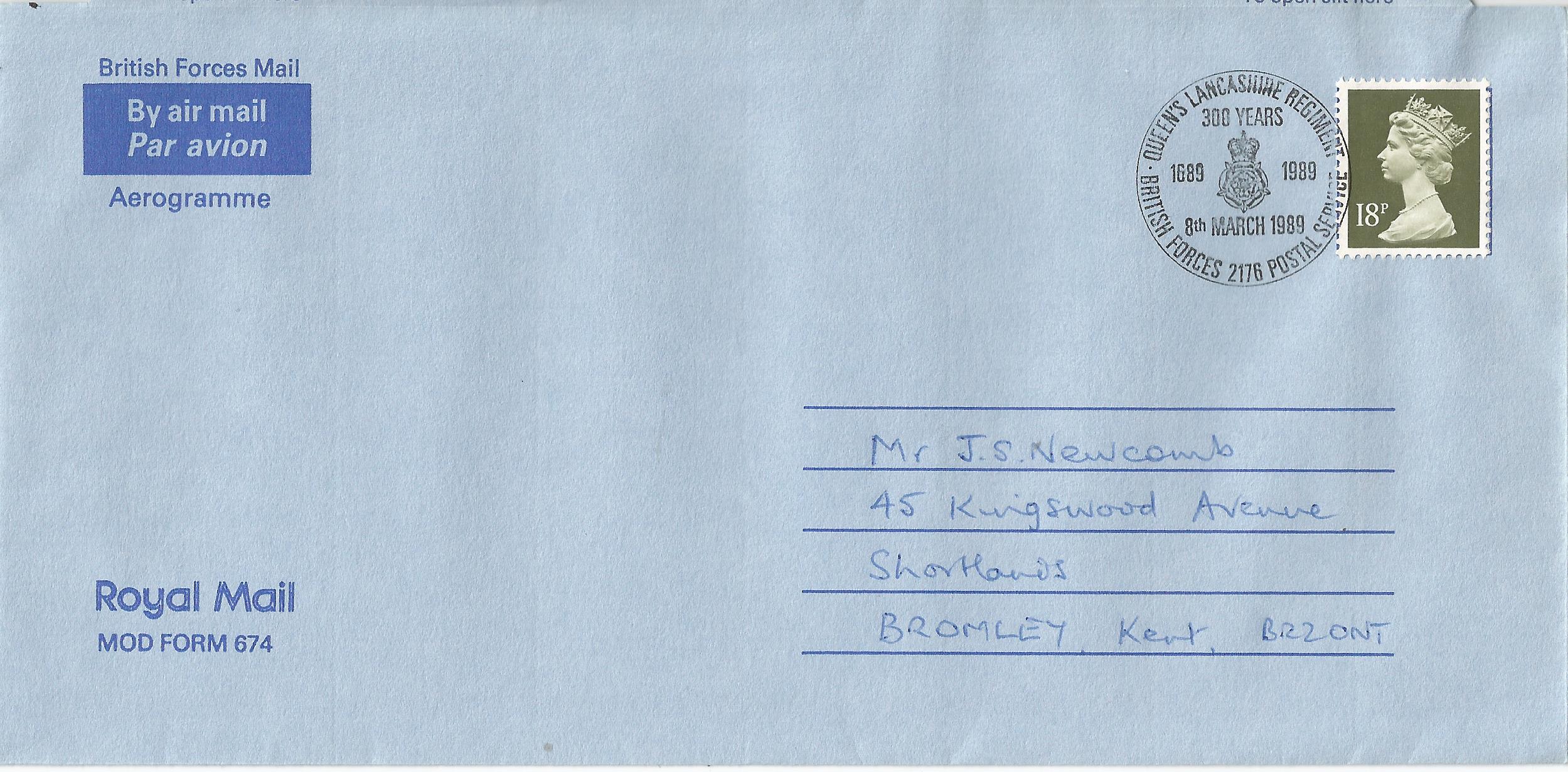 Queen's Lancashire Regiment 1689 1989 BFPS_7418
