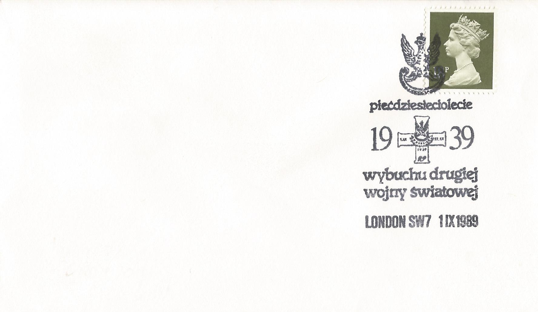 piecdziesieciolecie 1939 wybuchu drugiej wojrry swiatowej London SW7_7565
