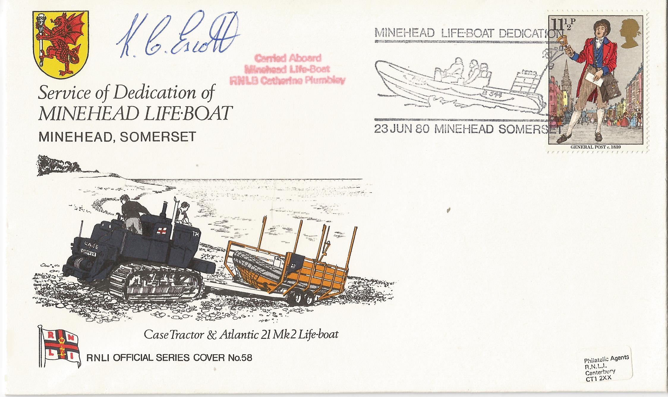 Minehead Life boat Dedication Minehead Somerset_4278