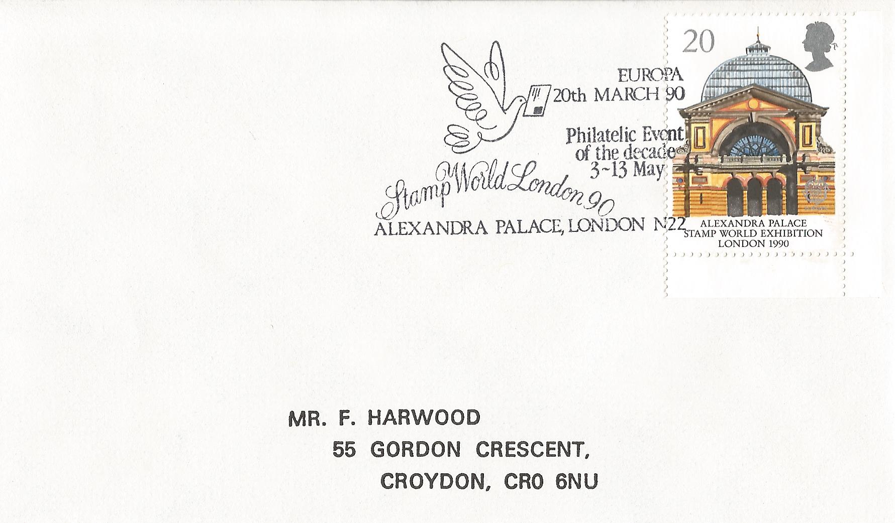Europa Stamp World London 90 Philatelic Event of the decade 3-13 May Alexandra Palace London N22_7701