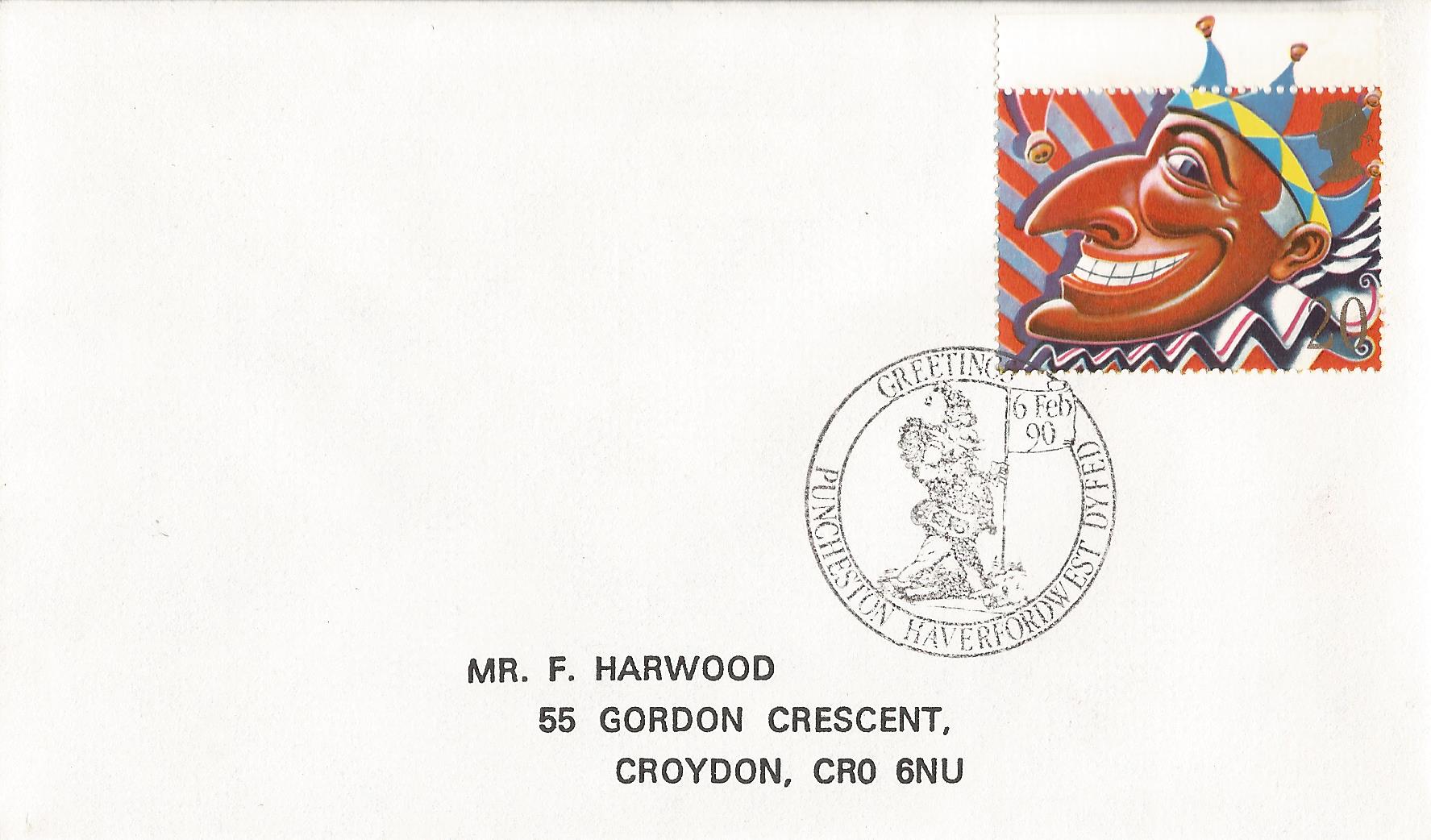 Greetings Puncheston Haverfordwest Dyfed_7674