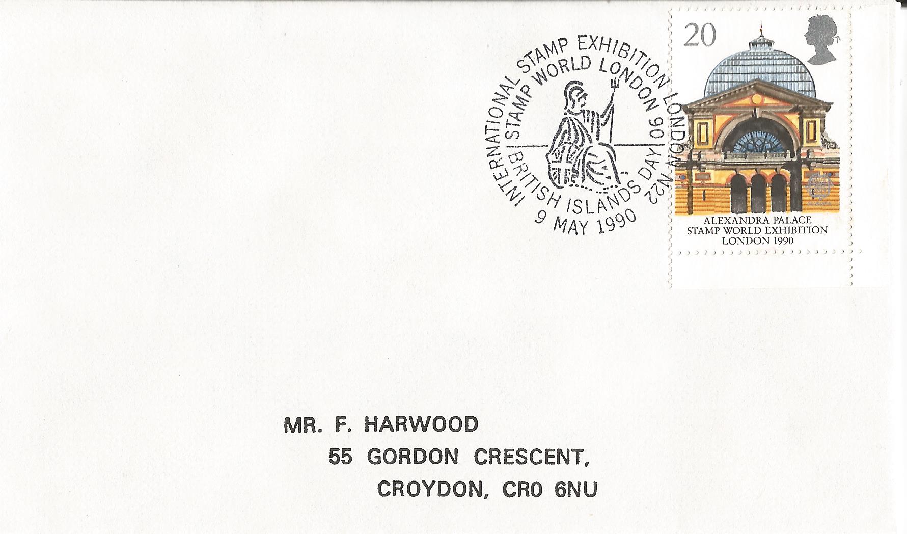 International Stamp Exhibition Stamp World London 90 British Islands  Day London N22_7753