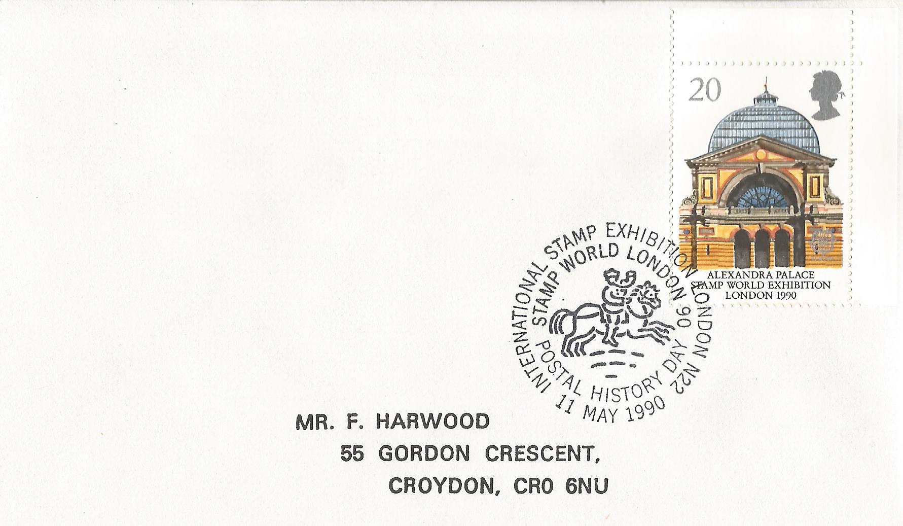 International Stamp Exhibition Stamp World London 90 Postal History Day London N22_7755