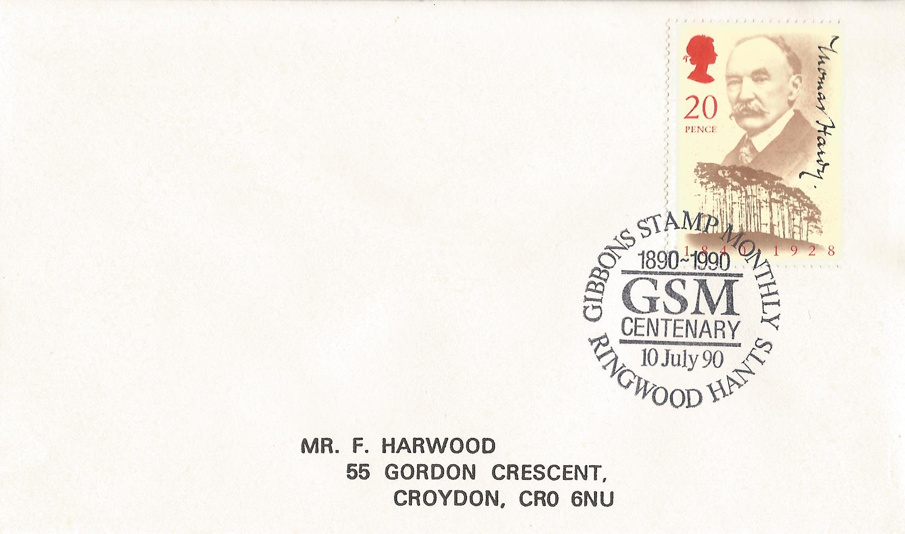 Gibbons Stamp Monthly 1890-1990 GSM Centenary Ringwood Hants_7866