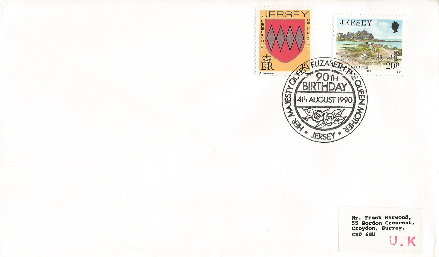 Her Majesty Queen Elizabeth The Queen Mother 90th Birthday Jersey_J213