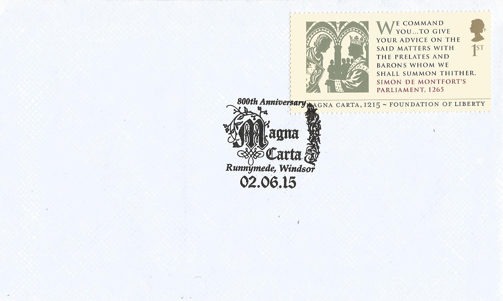 800th Anniversary Magna Carta Runnymede Windsor