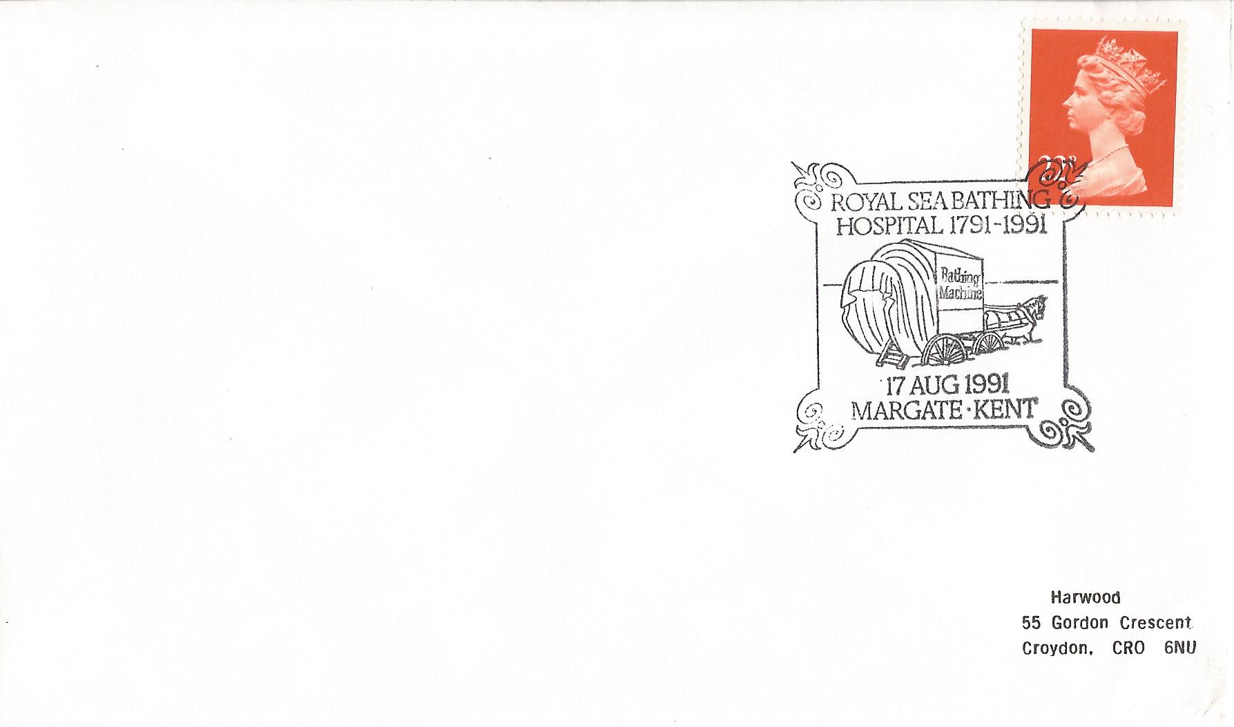 Royal Sea Bathing Hospital 1791-1991 Margate Kent_8211