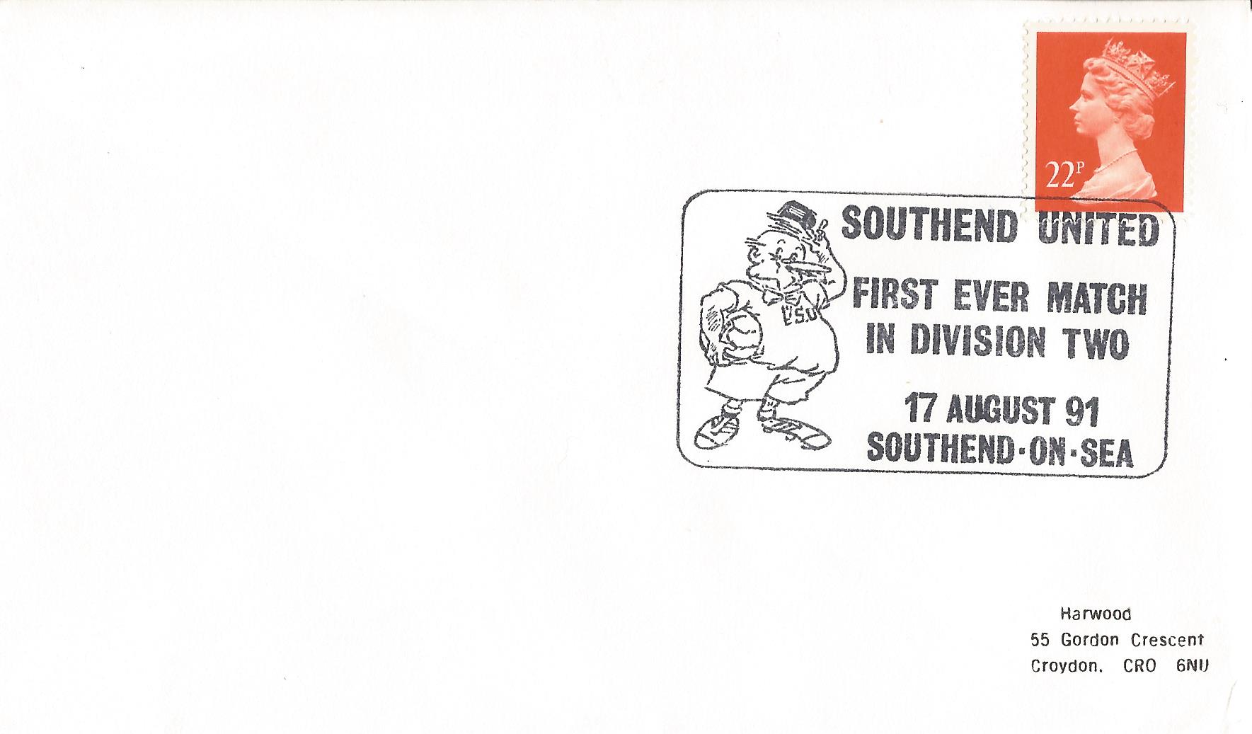 Southend United First Ever Match in Divison Two Southend on Sea_8210