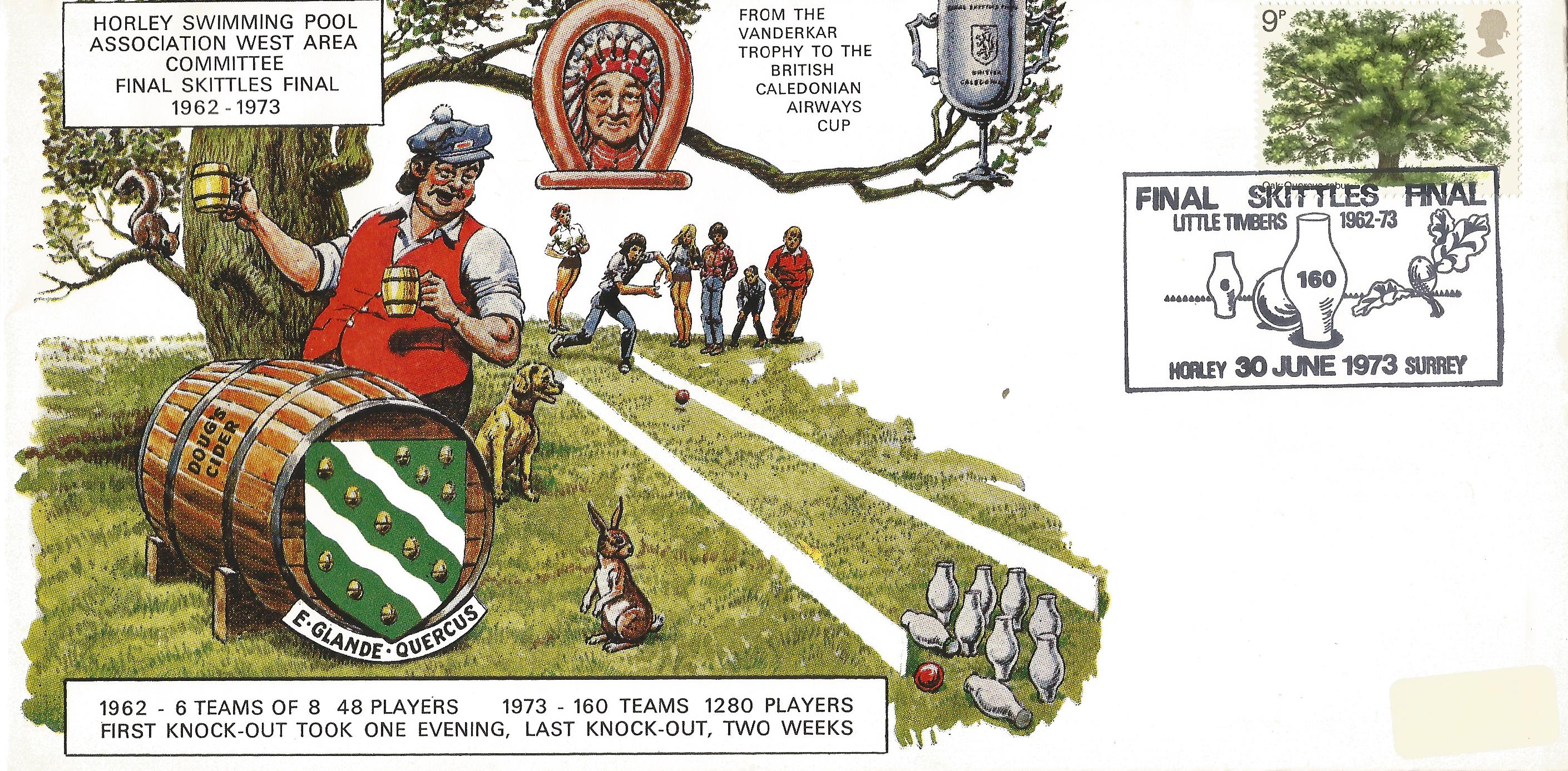 Final Skittles Final Little Timbers 1962 73 Horley Surrey_2265