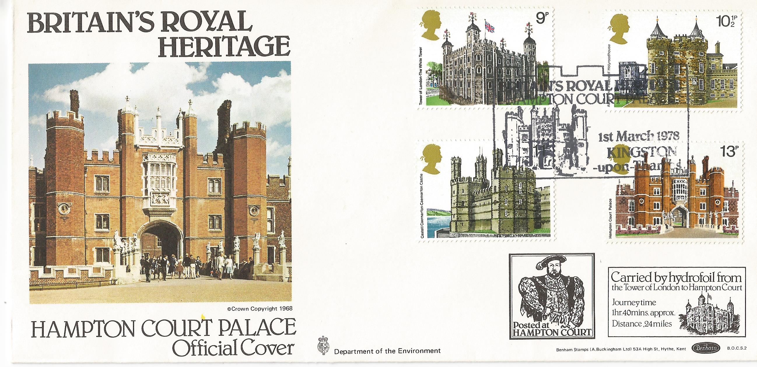 Britain's Royal Heritage Hampton Court Palace Kingston upon Thames_3467