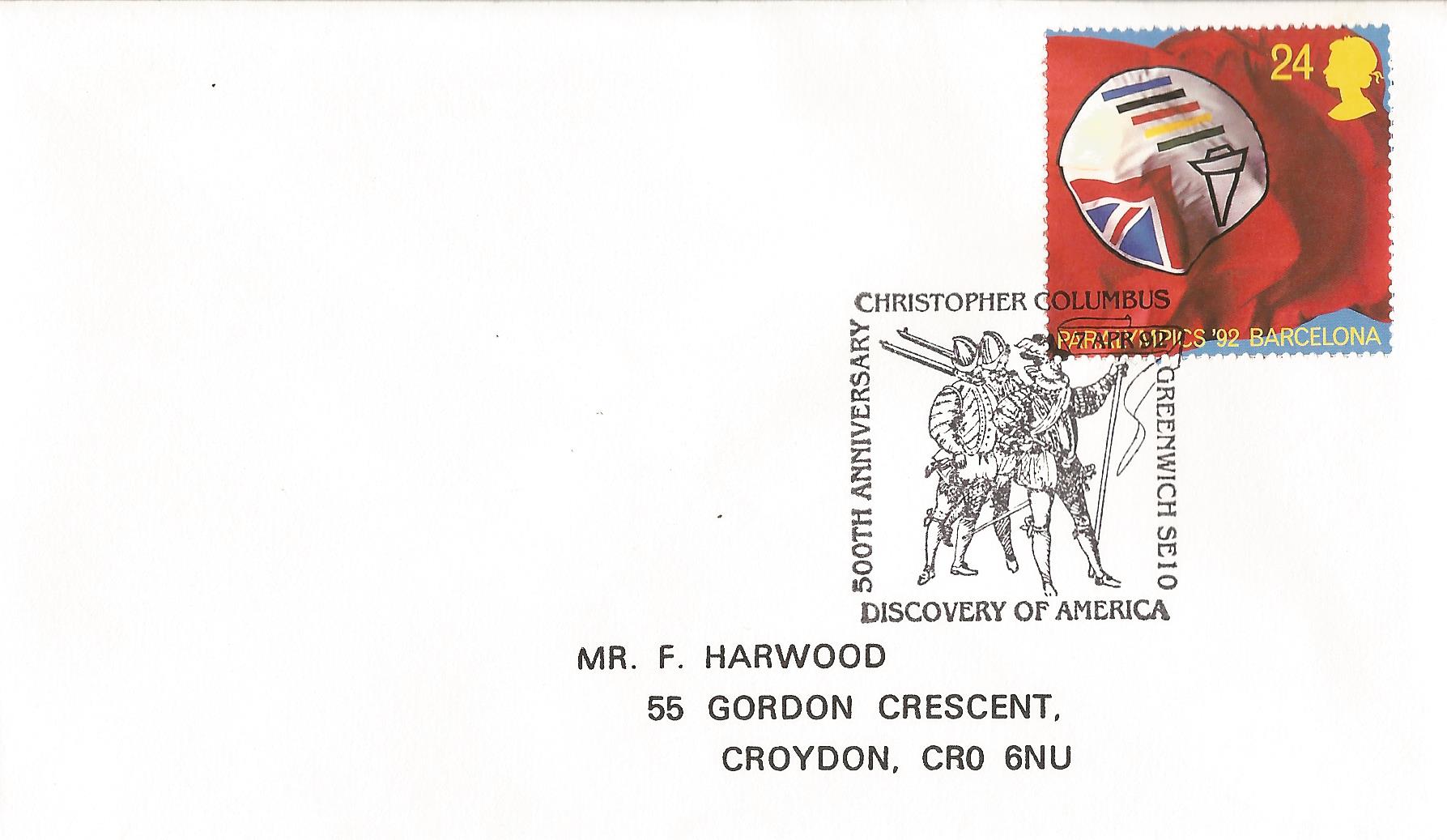 500th Anniversary Christopher Columbus Discovery of America Greenwich SE10_8396