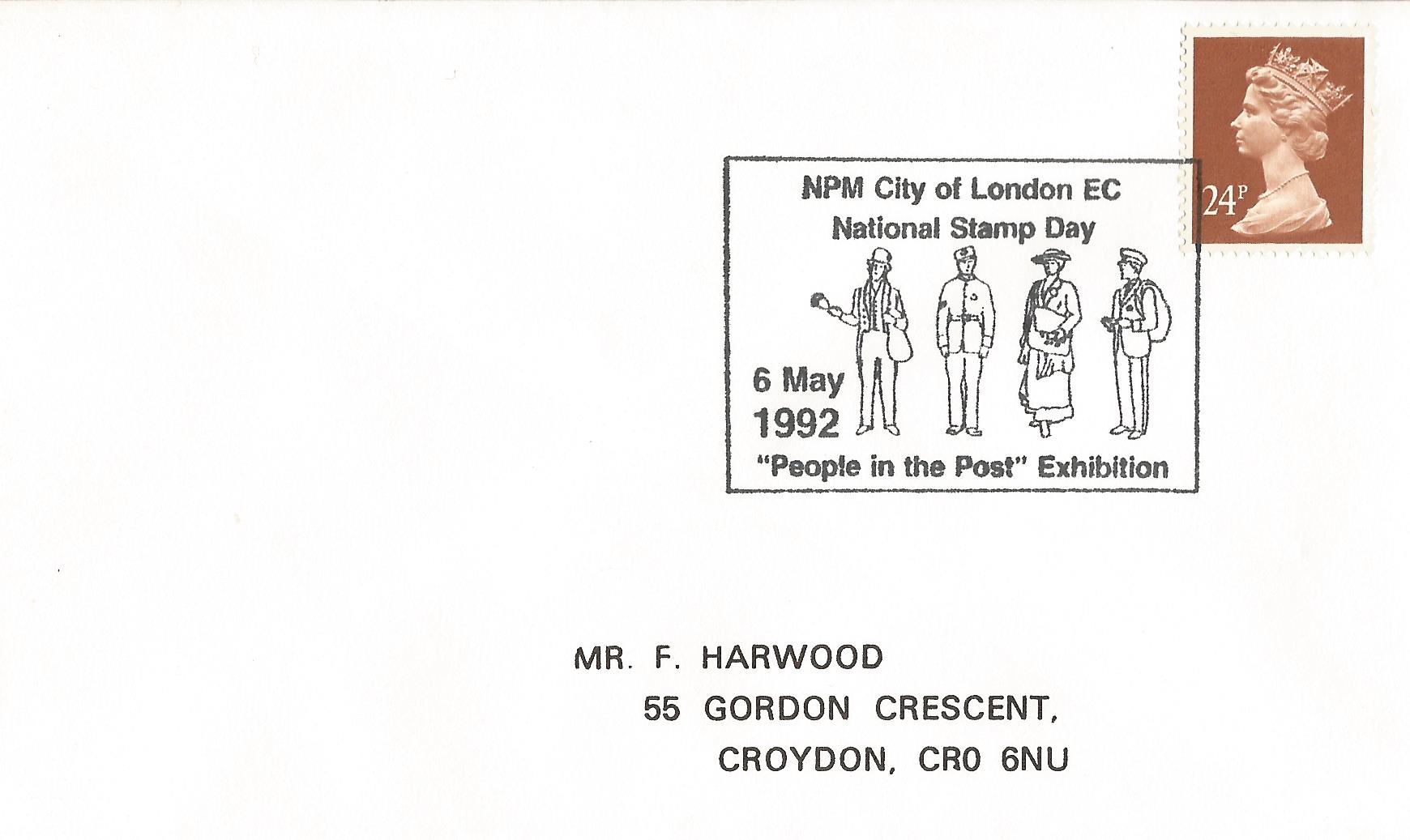 National Stamp Day People in the Post Exhibition NPM City of London EC_8433